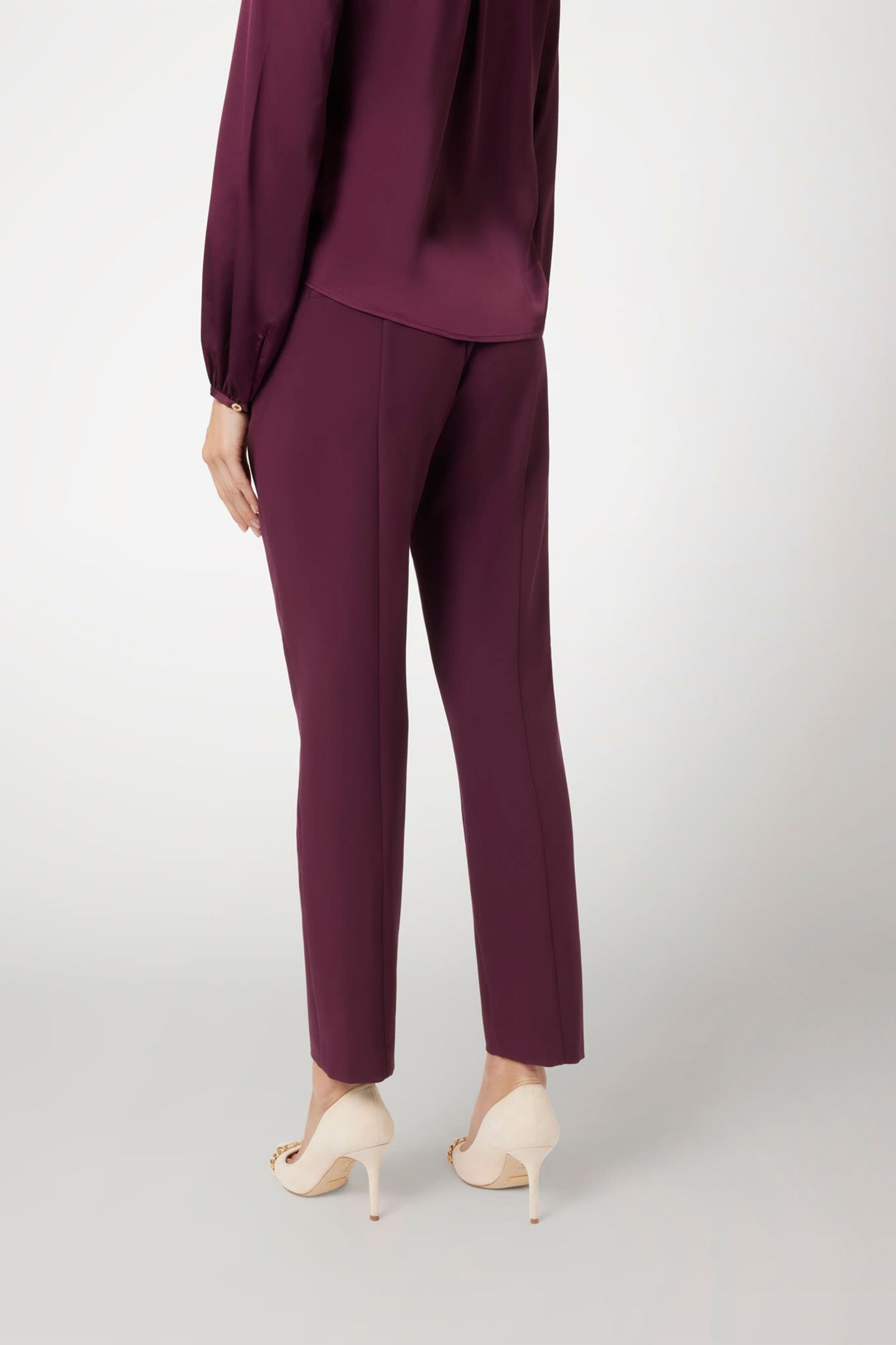 MARCIANO BY GUESS CELIA CHINO PANT REGAL PLUM 2