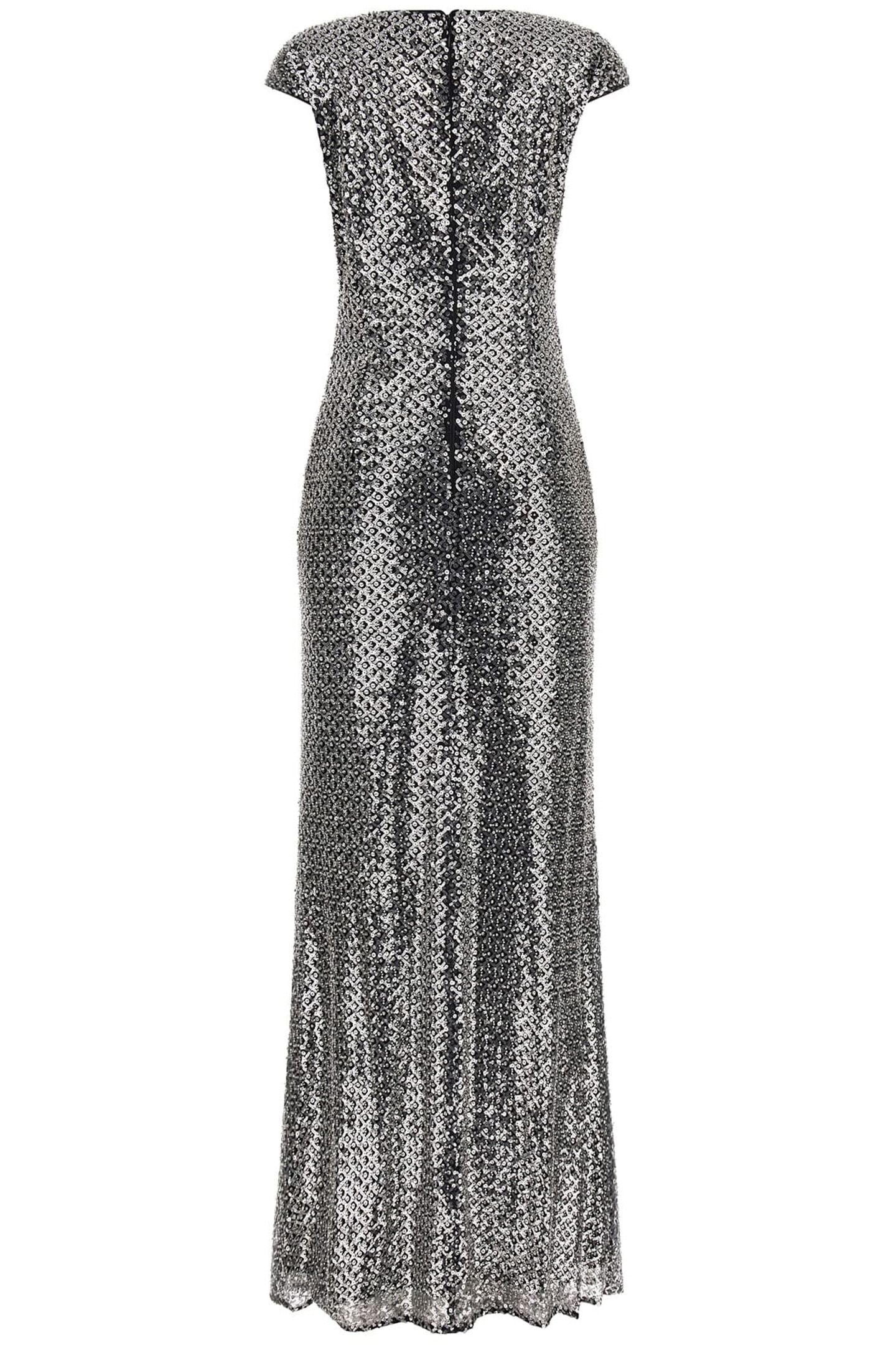 MARCIANO BY GUESS TEMPTEST MAXI DRESS PLATINUM 4