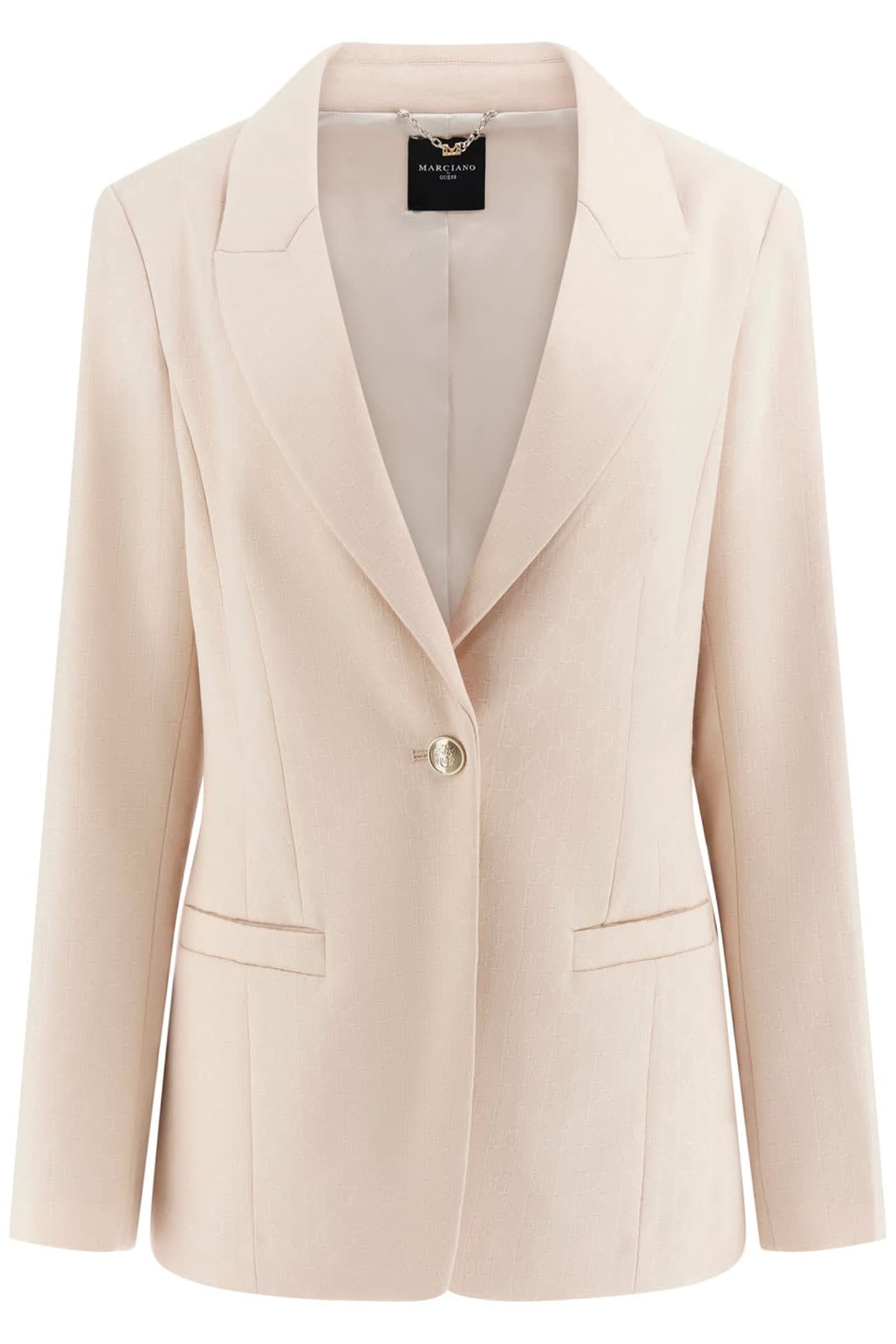 MARCIANO BY GUESS BLANCA BLAZER MUTED STONE MONOGRAM 4