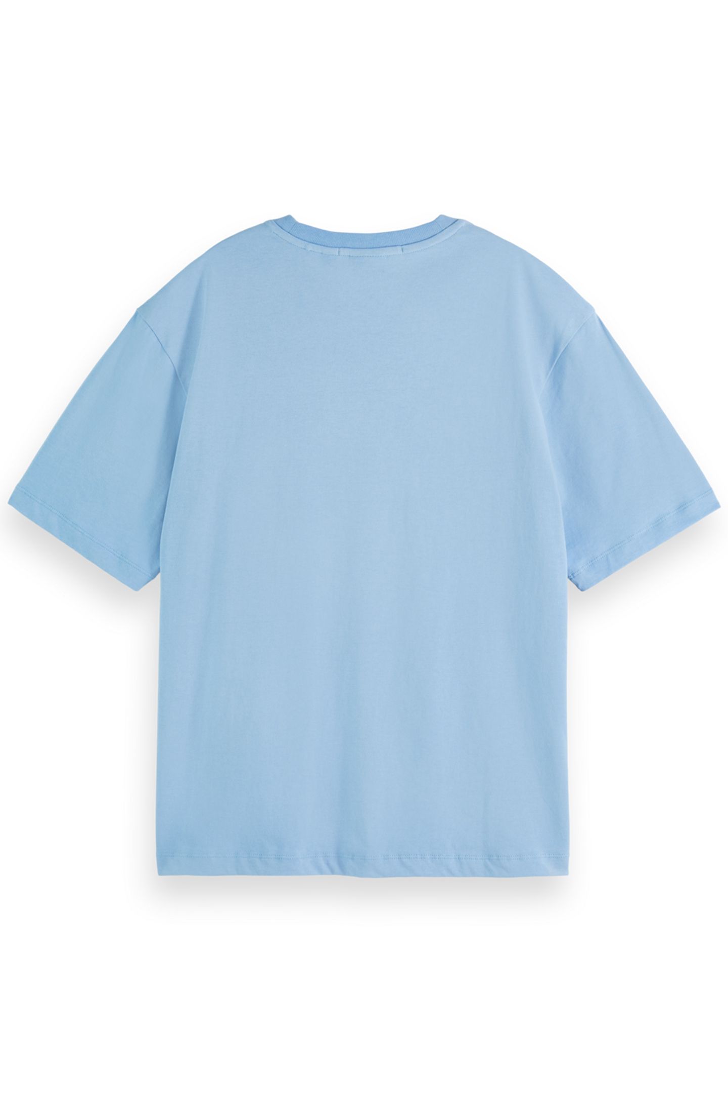 SPRAYED ARTWORK BOYFRIEND FIT T-SHIRT MYSTIC BLUE 5