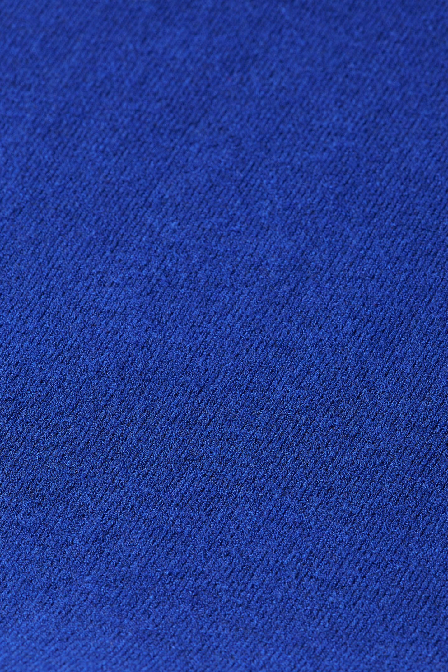 COMPACT KNITTED RELAXED PULLOVER ELECTRIC BLUE 8