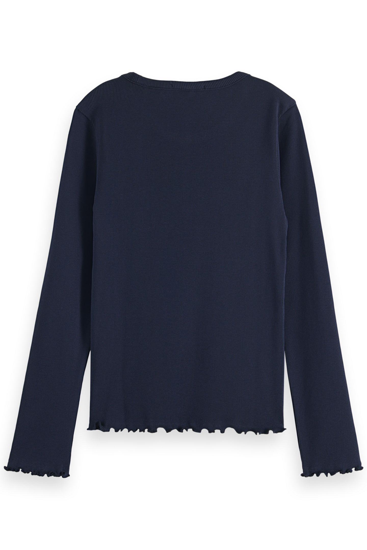 GIRL FREE MIND LONG SLEEVE RIB T-SHIRT NIGHT 2