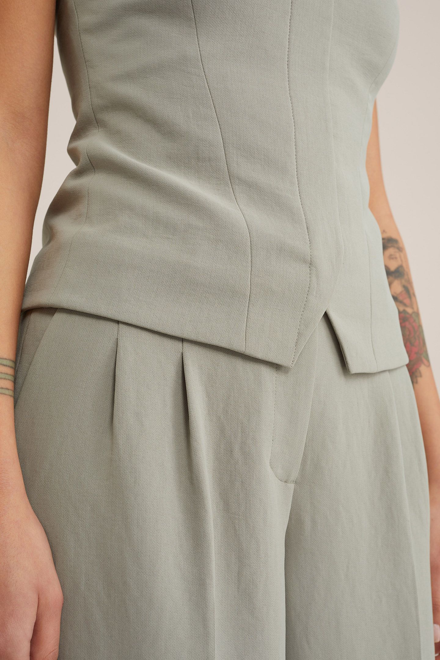 BLOUSE PASTEL GREEN 5