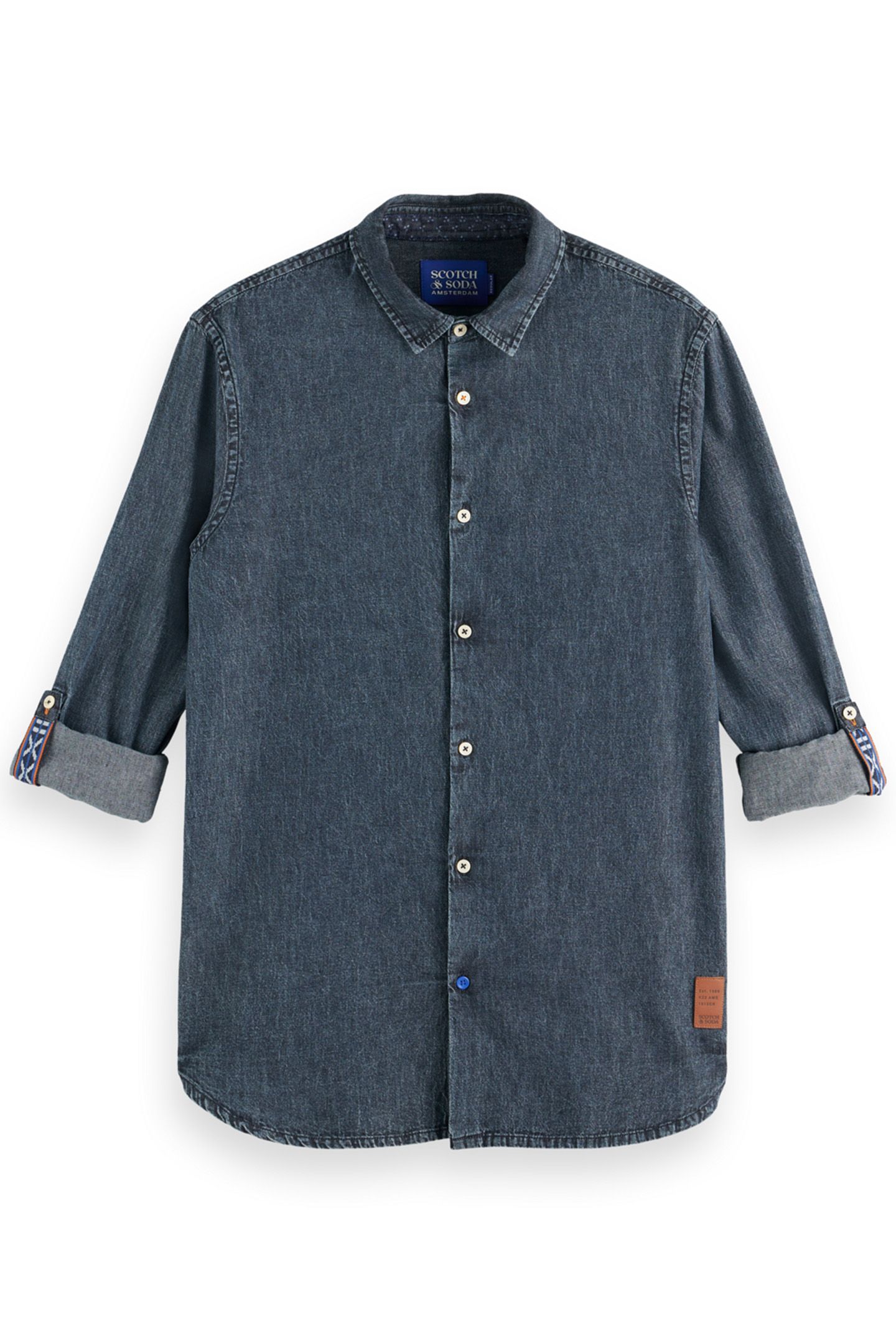 WASHED BLACK DENIM SHIRT WASHED BLACK 5