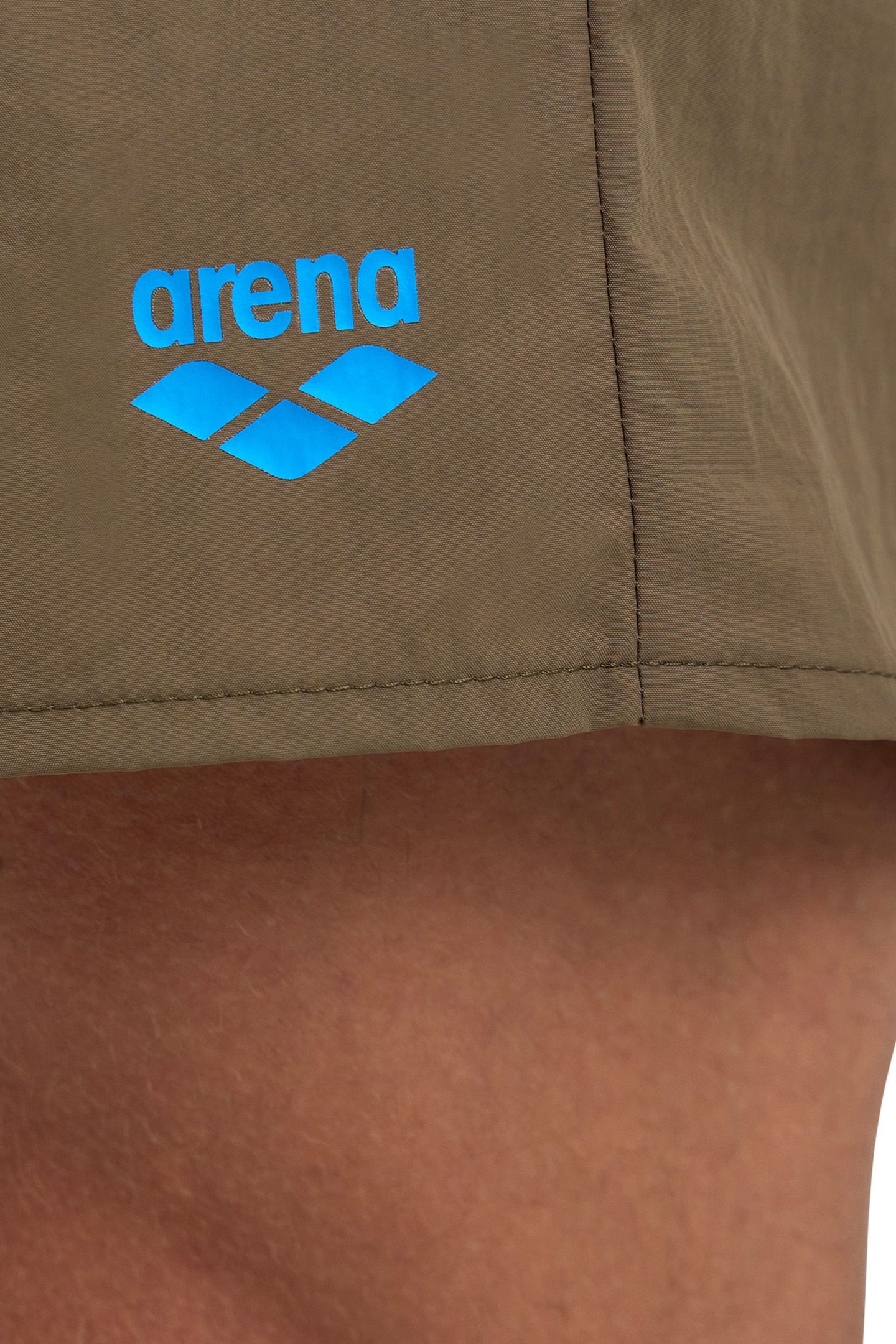 MEN'S ARENA PRO-FILE BEACH BOXER DARK OLIVE-TURQUOISE 4