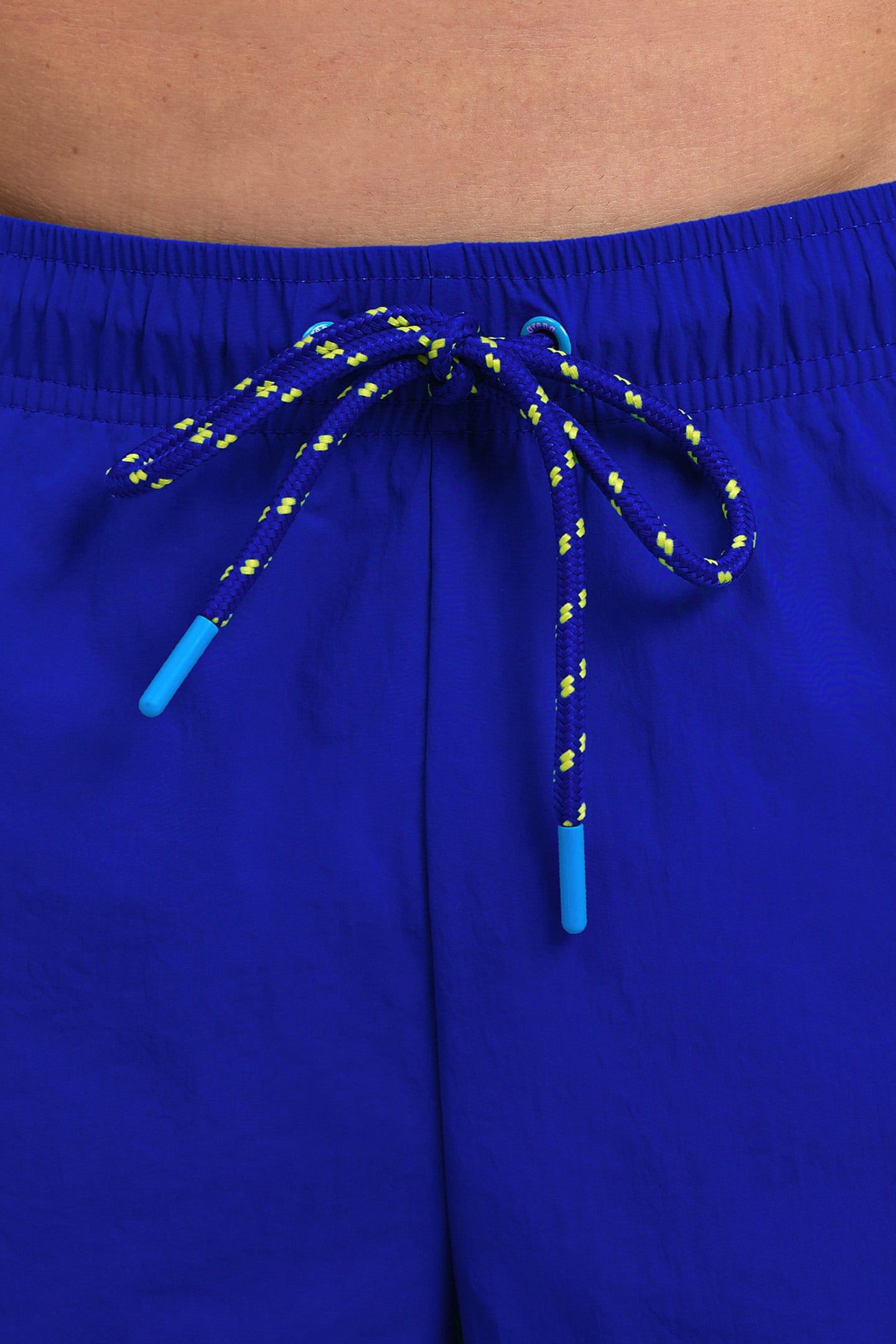 MEN'S ARENA PRO-FILE BEACH SHORT NEON BLUE-SOFT GREEN 4