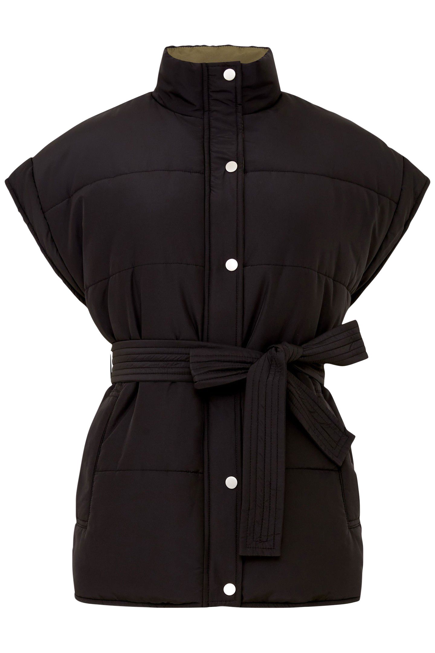 AUDEN PUFFER GILET VEST BLACKOUT 4