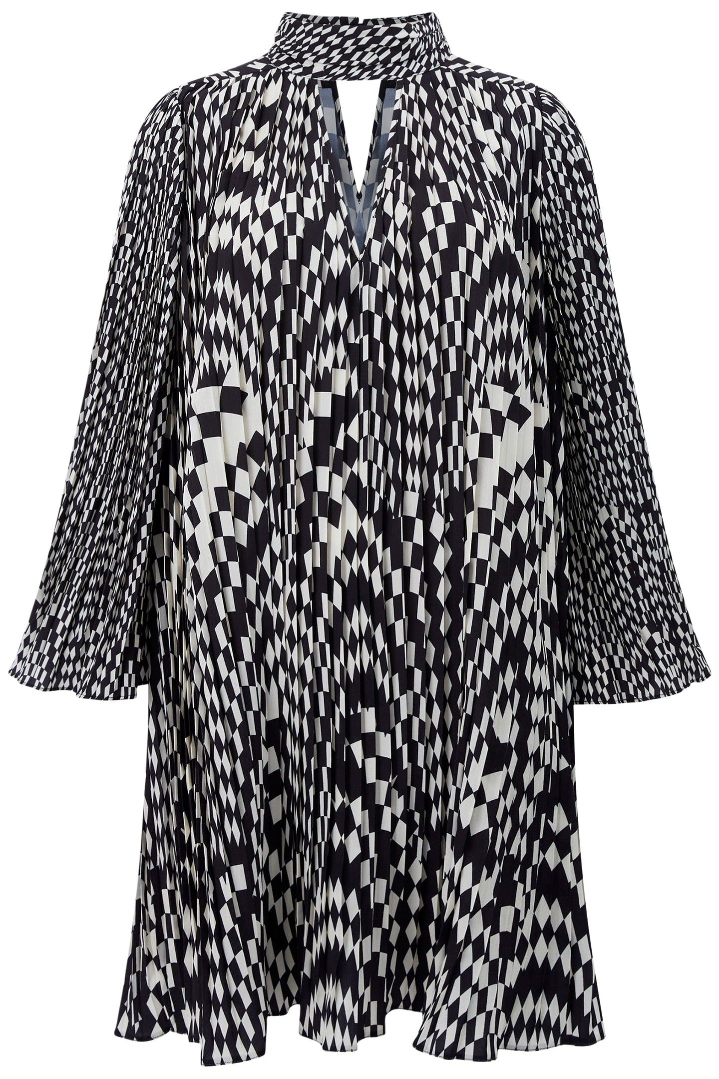FERN ARIE PLEATED ELLA GGT DRS CLASSIC CREAM/BLACKO 4