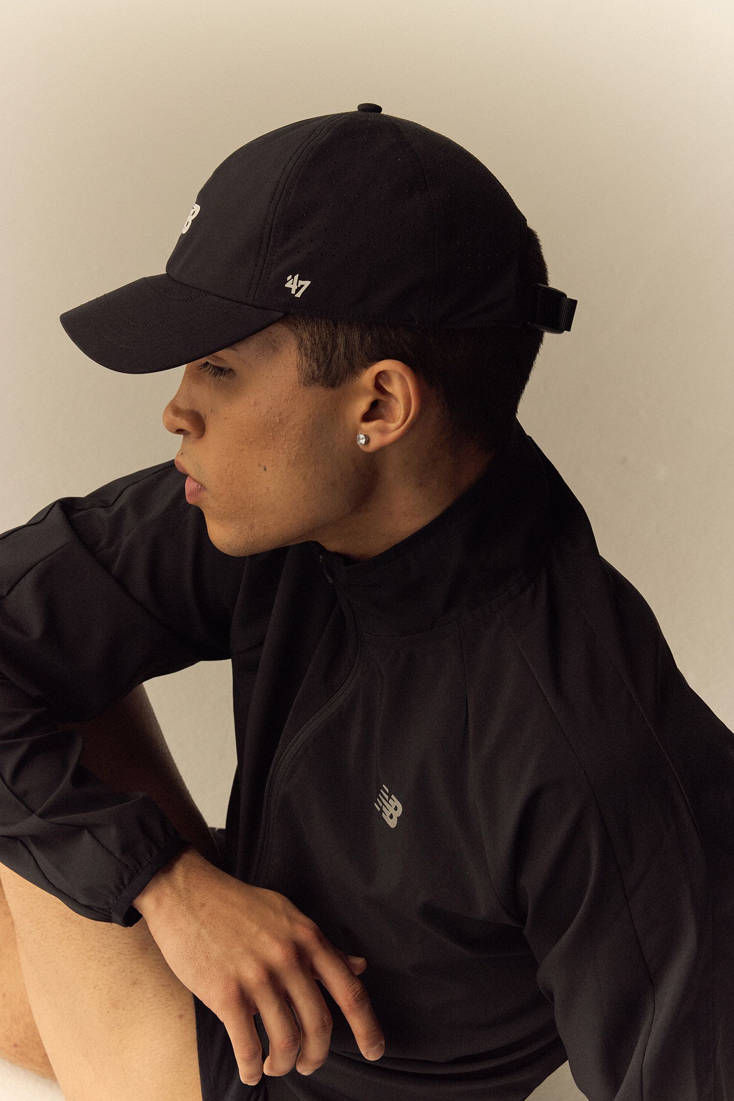 NB CAP IN BLACK 6