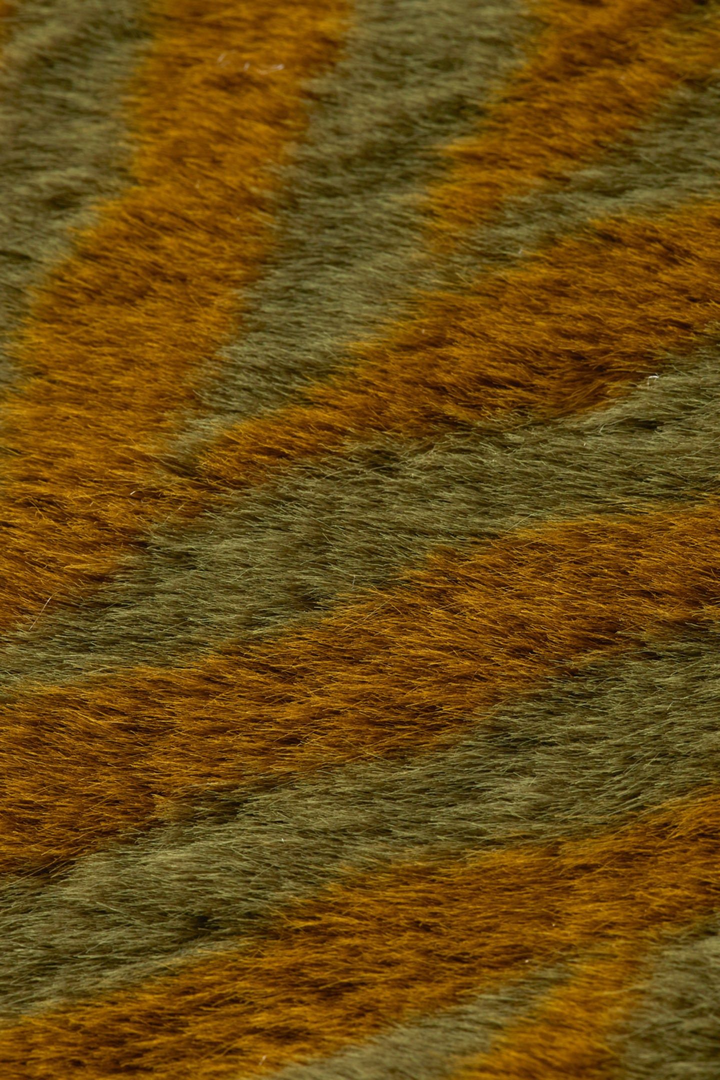 A-LINE FAUX FUR COAT OLIVE 10
