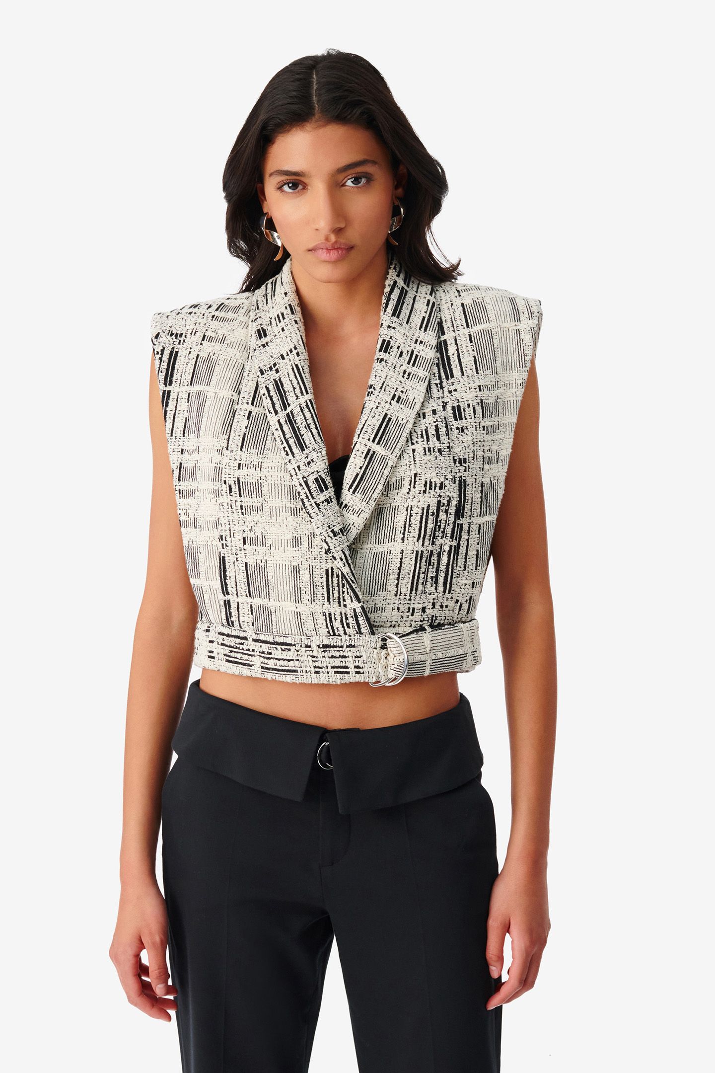 QUIRA ECRU/BLACK 1