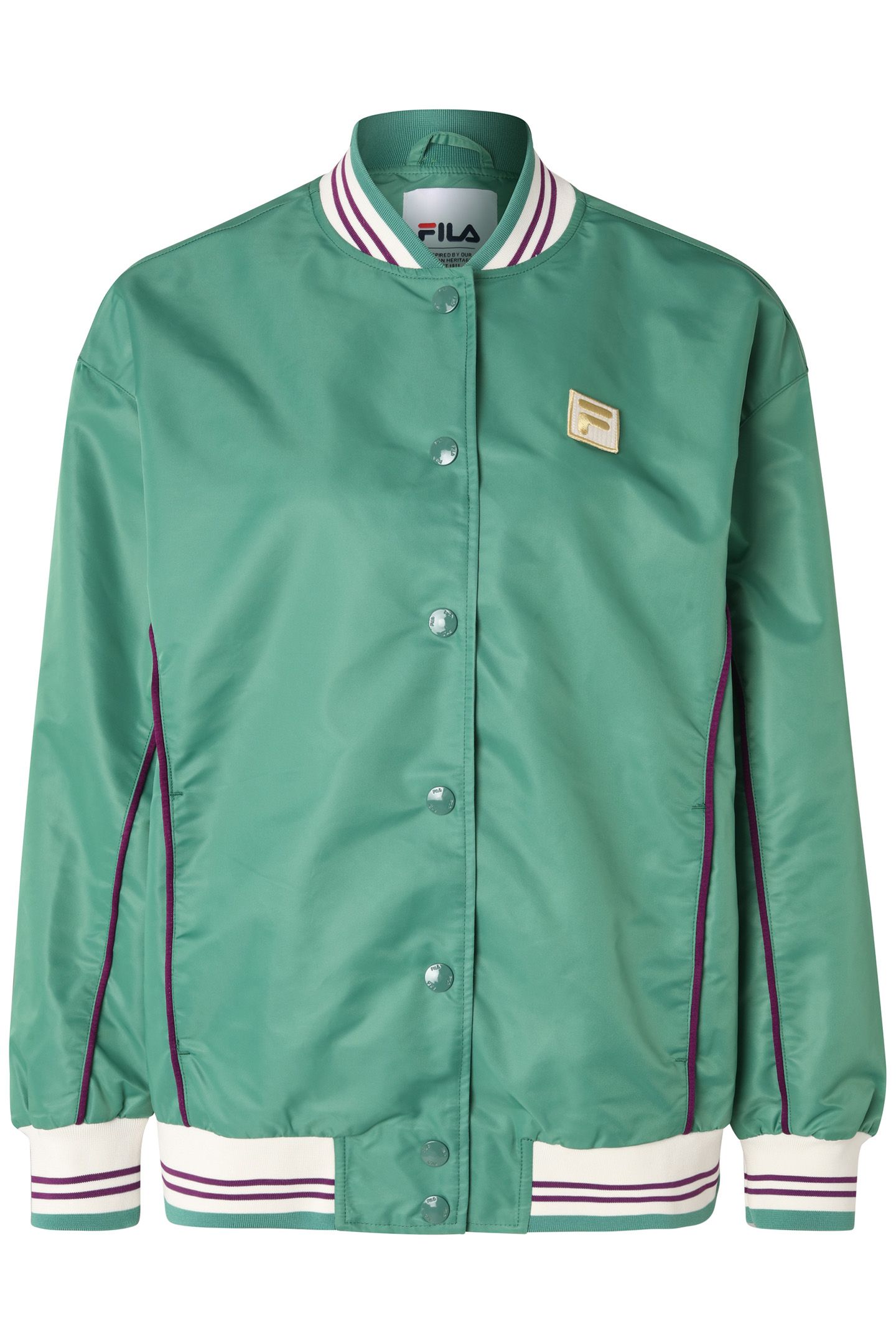 LEME OVERSIZED BASEBALL JACKET FIR 4
