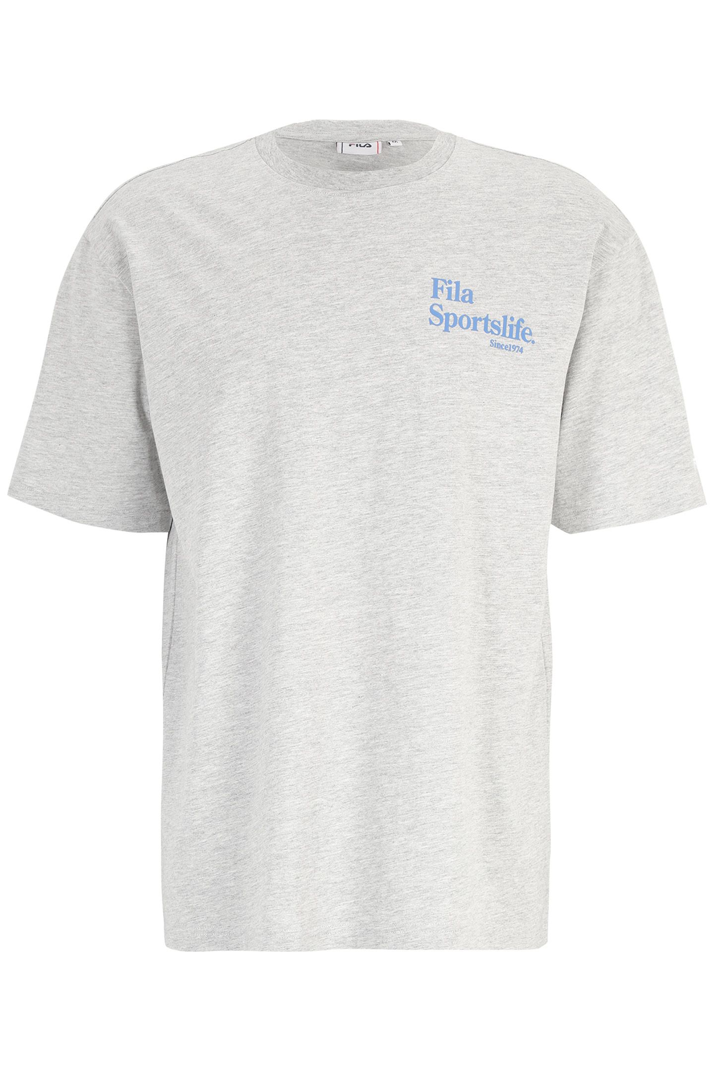 LENS LOOSE TEE LIGHT GREY MELANGE 4