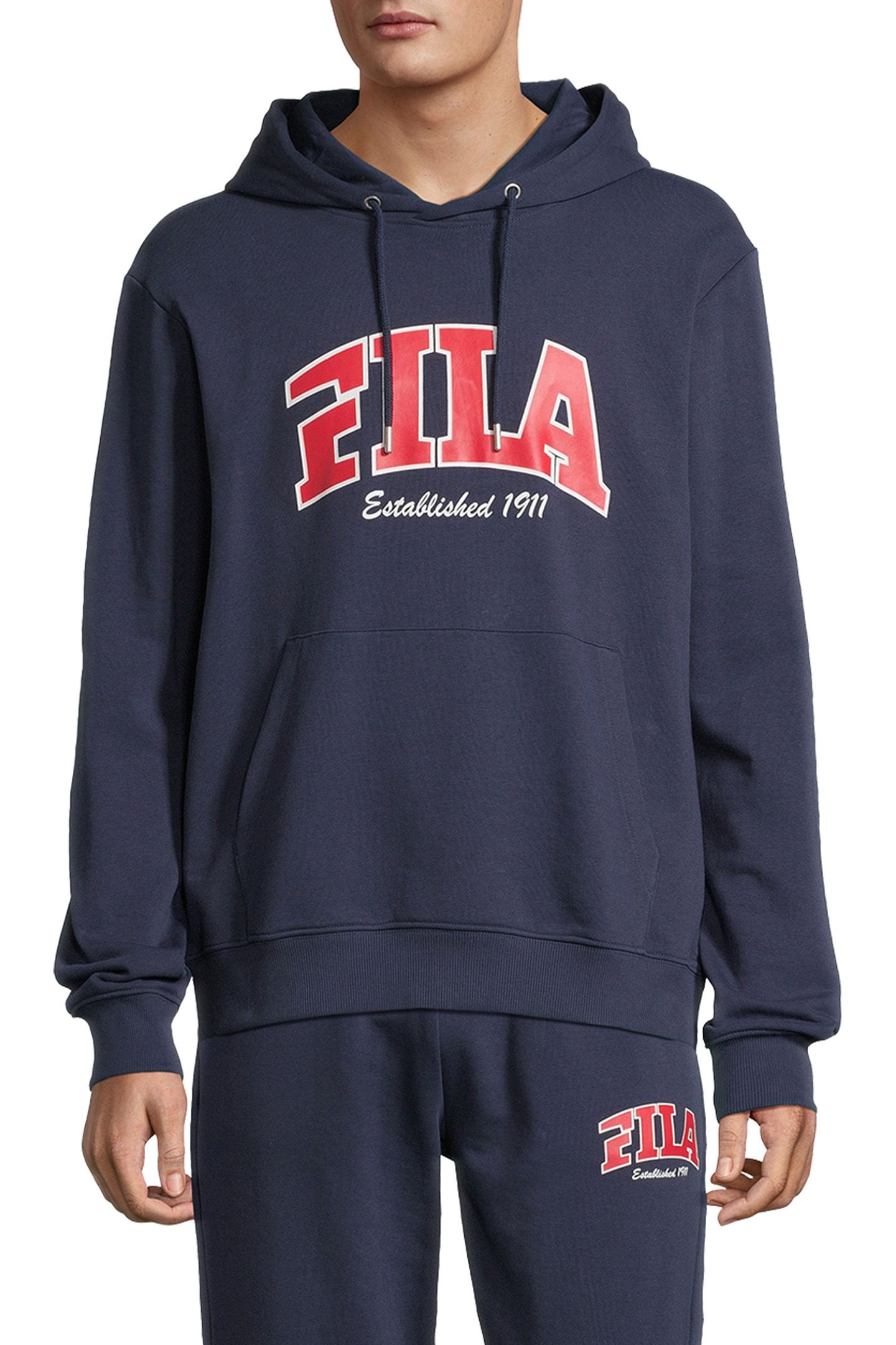 LANDEN REGULAR HOODIE BLACK IRIS 1