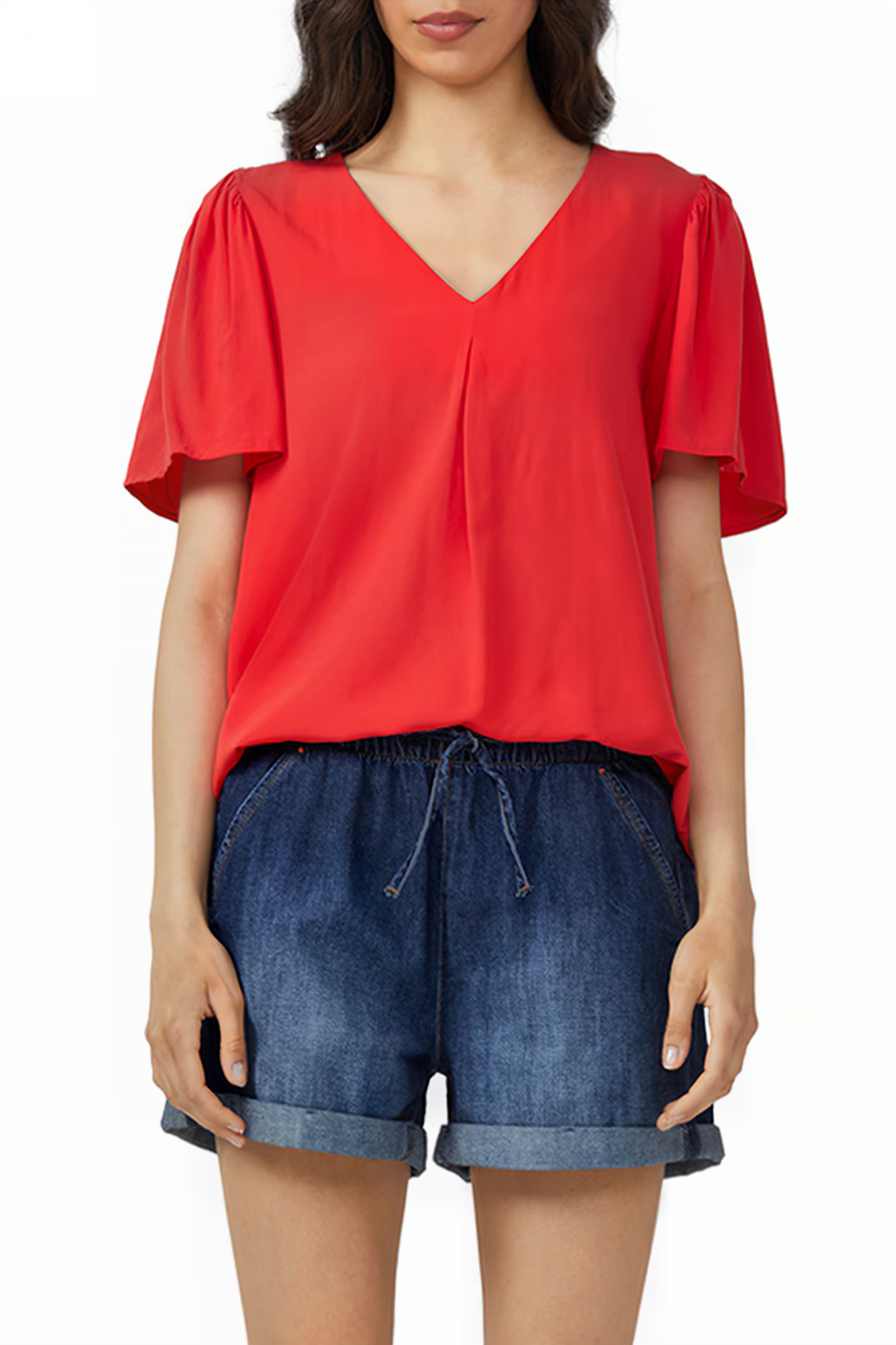 S.OLIVER-QS BLOUSES RED 1