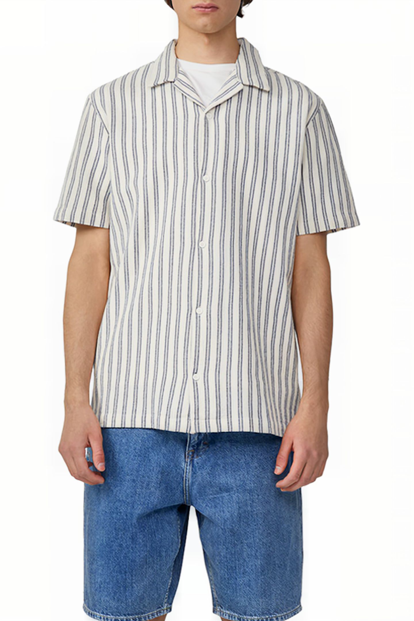 S.OLIVER-QS SHIRTS OFFWHITE 1