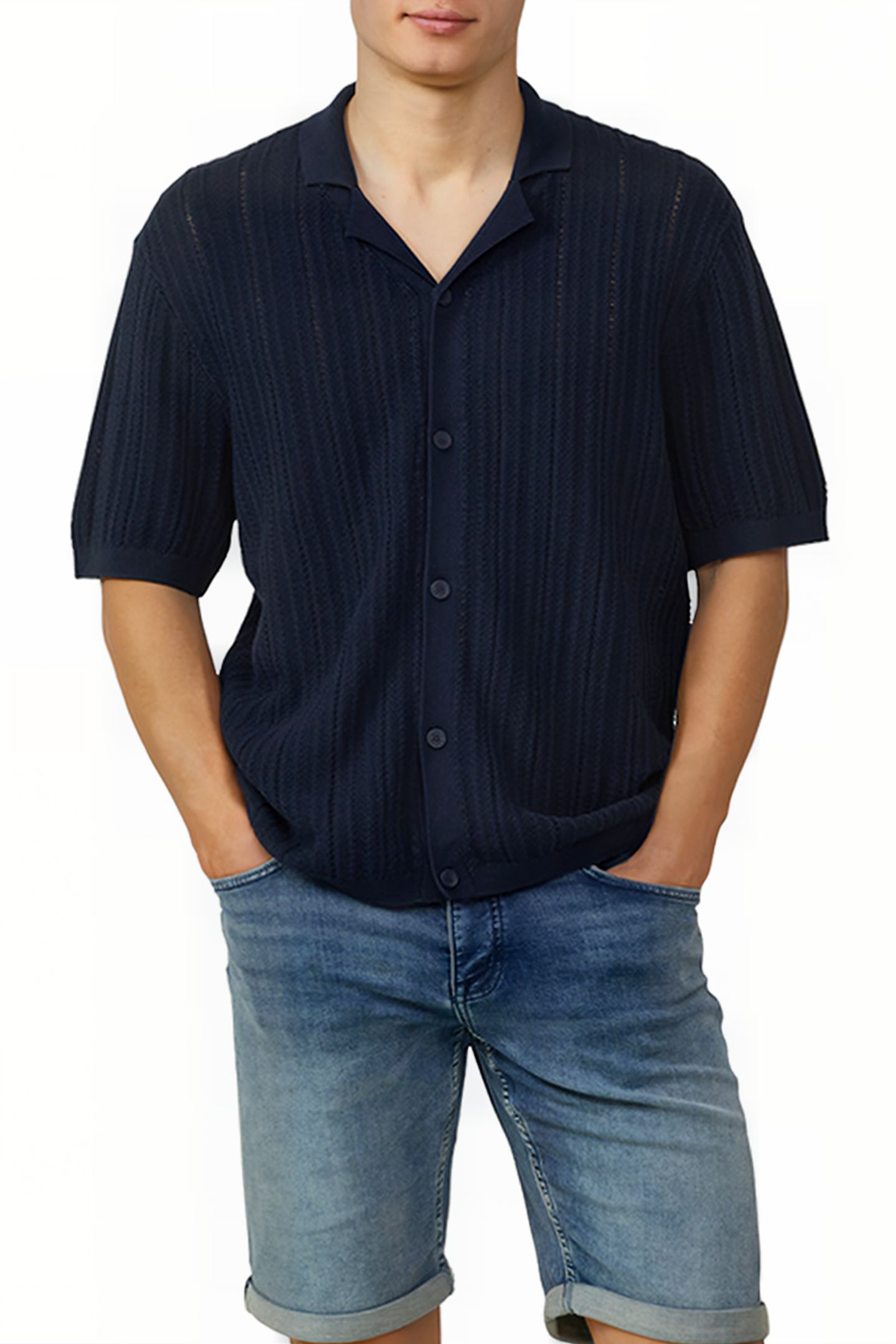 S.OLIVER-QS SHIRTS MARINE 1