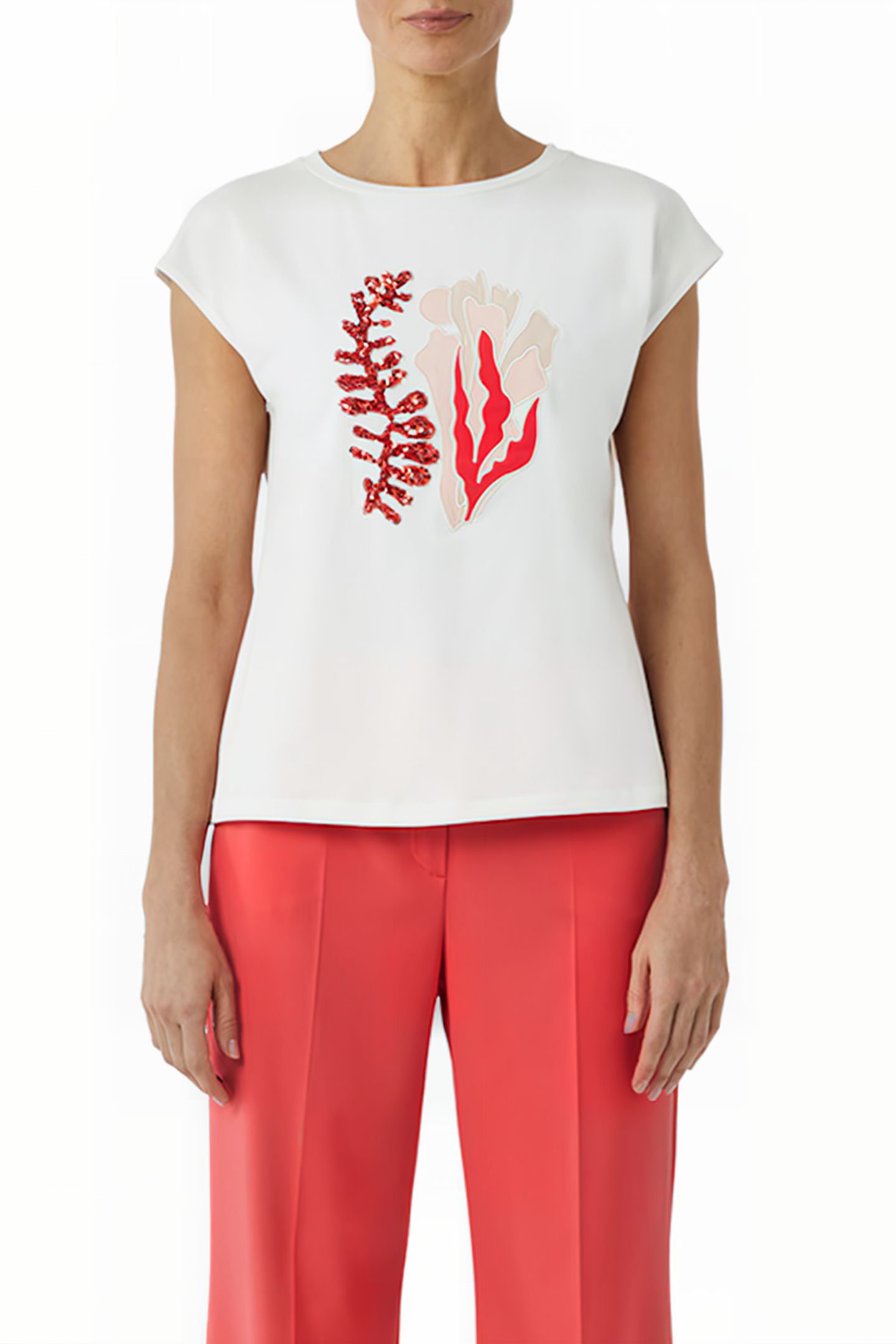 COMMA T-SHIRTS WHITE 1
