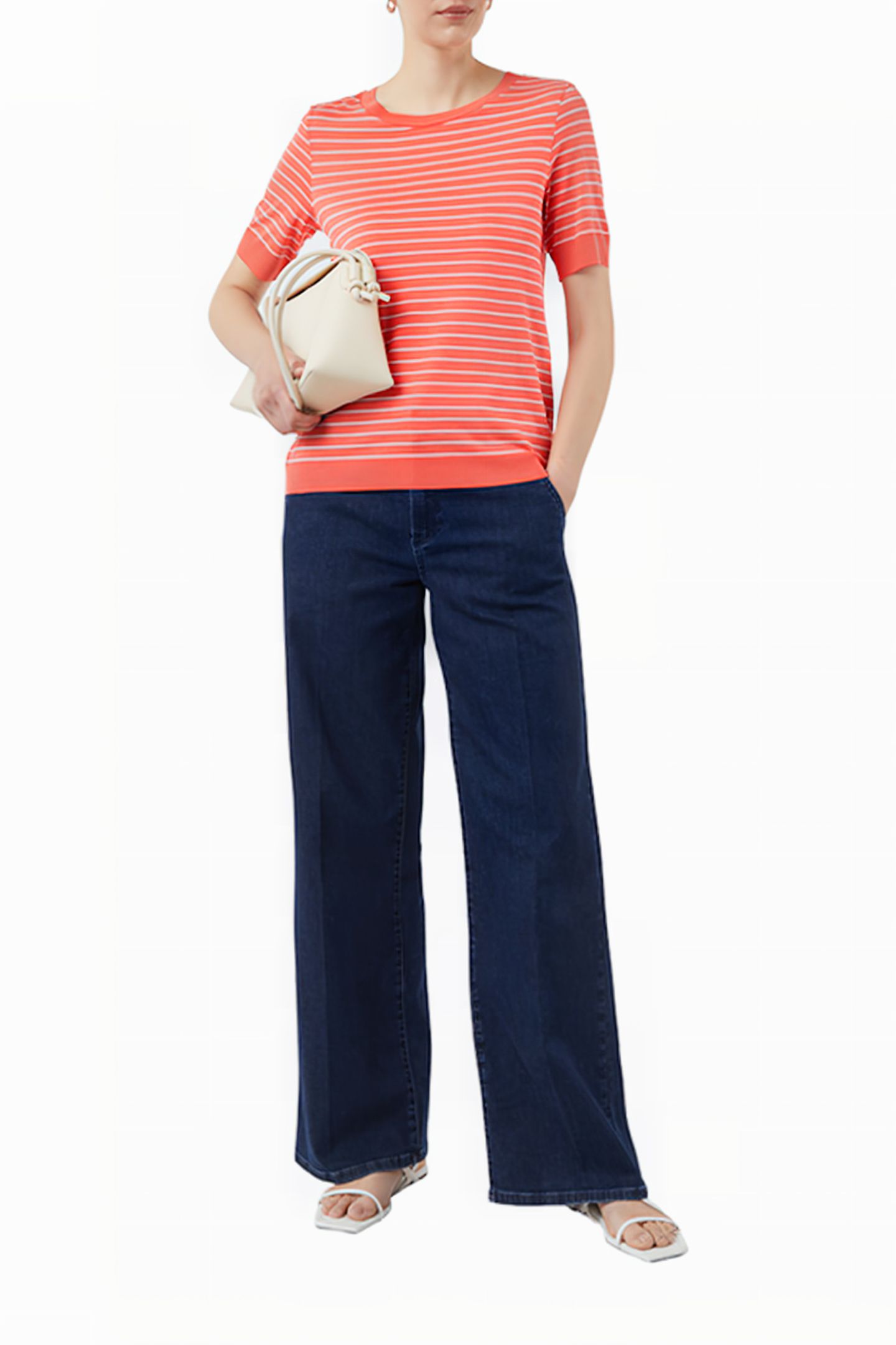 COMMA T-SHIRTS PEACH 2