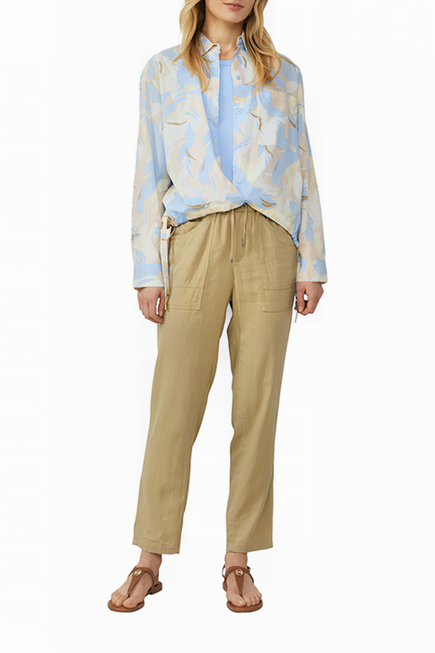 S.OLIVER PANTS BEIGE 2