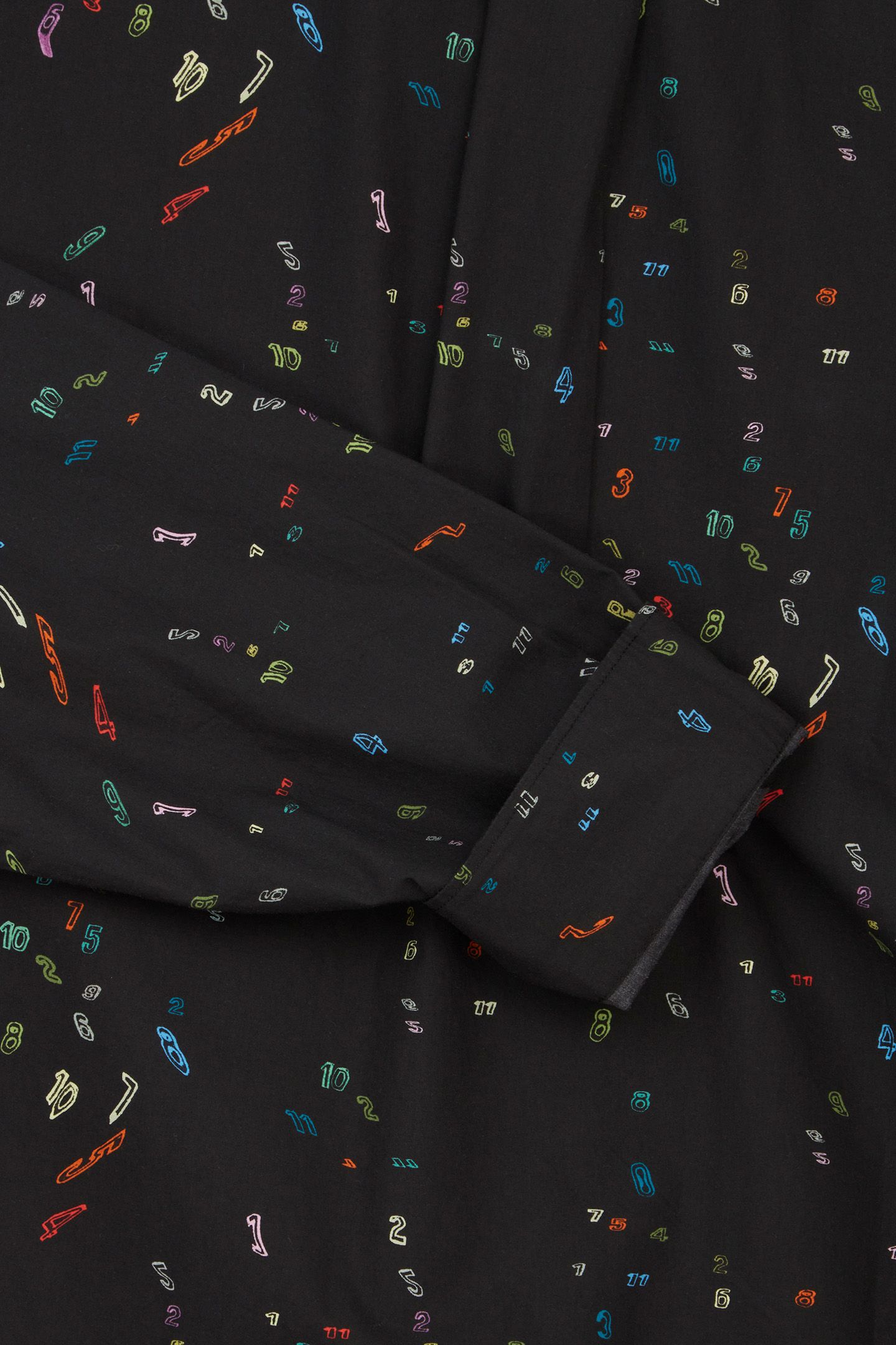 LS REGULAR FIT SHIRT BLACK 5
