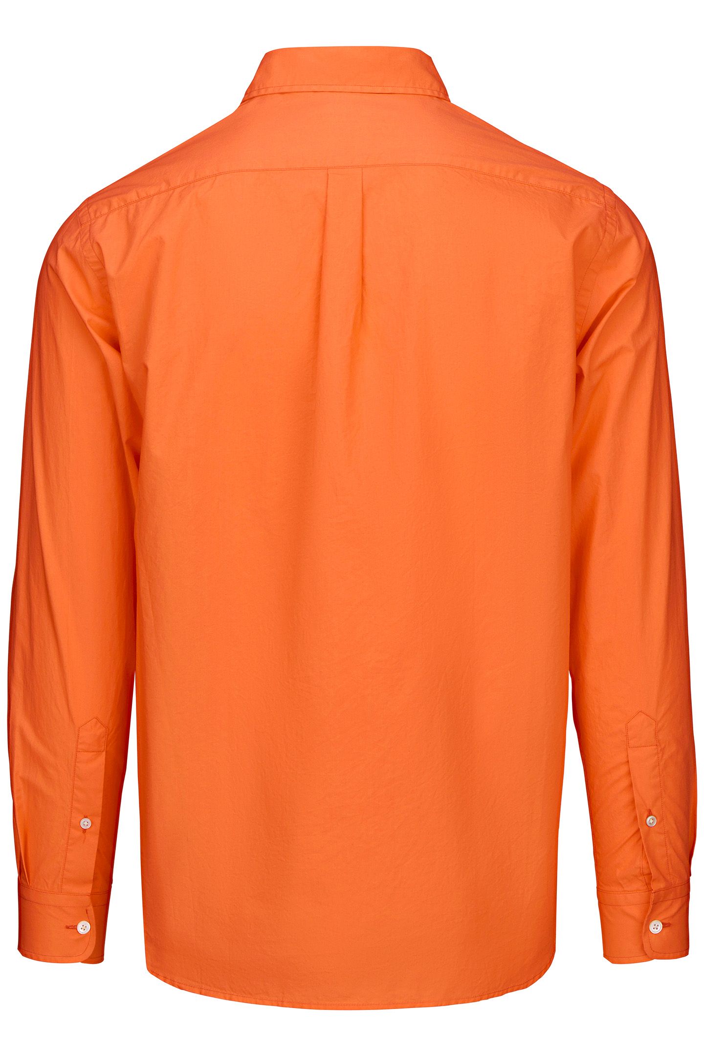 MALFA GARMENT DYE SHIRT ARANCIA 2