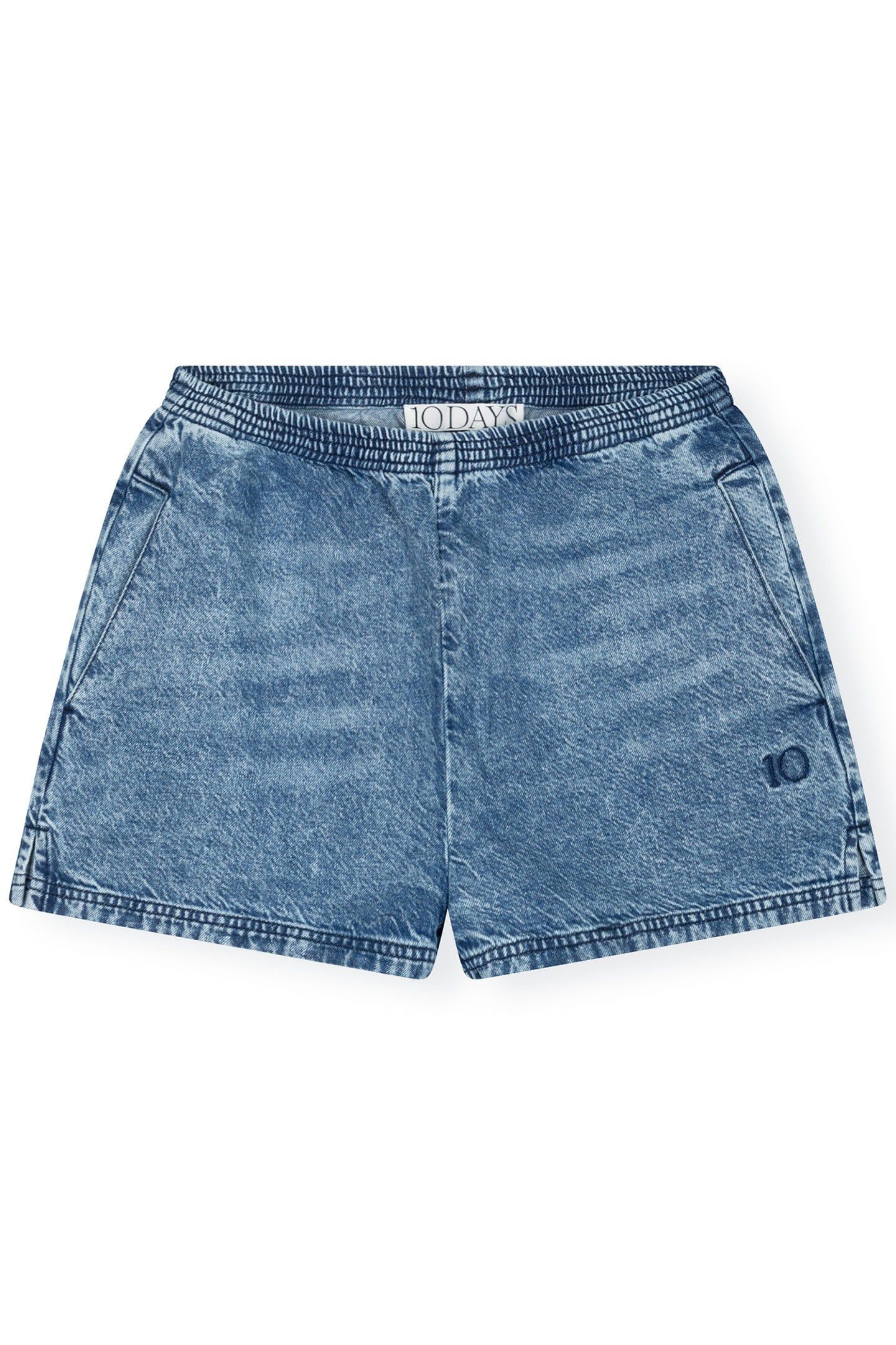 FLOWY SHORTS BLUE DENIM 2