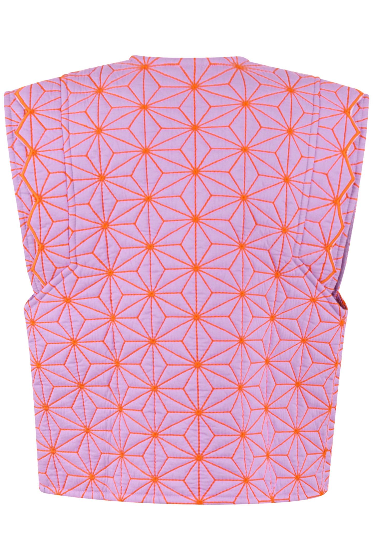 GAA-SBSTITCHED GILET LIGHTPURPLE 5