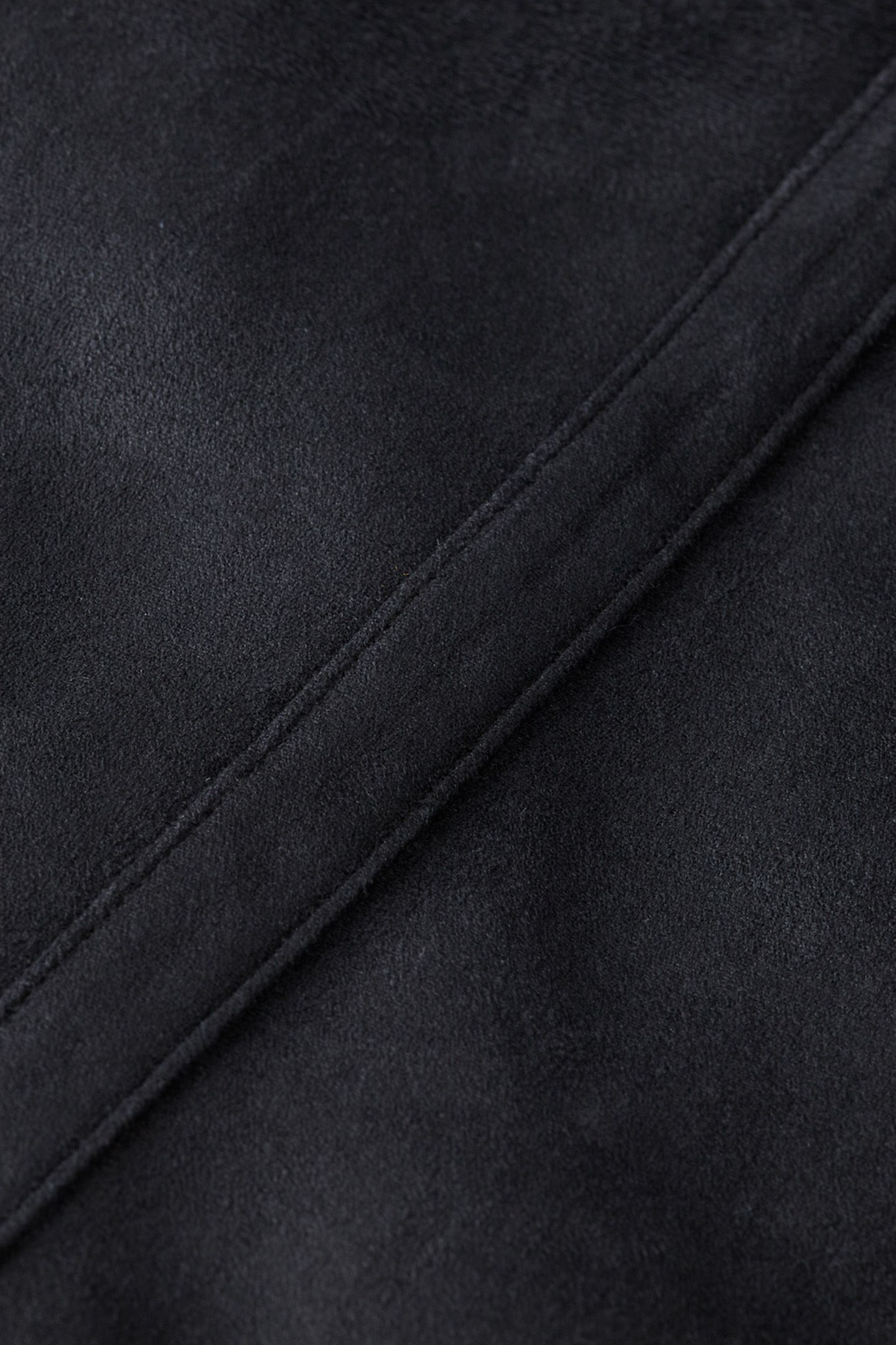 FAUX SHEERLING JACKET BLACK 9