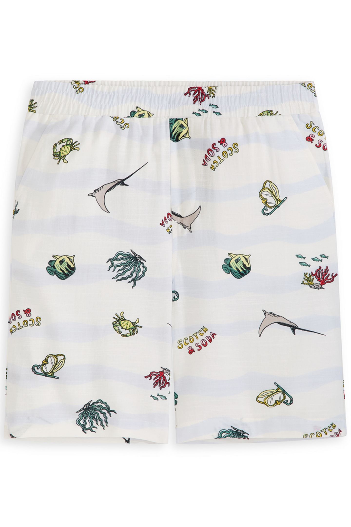 BOYS 2PC PRINTED WOVEN BUTTON UP SHIRT & SHORT SET WHITE TRA 4