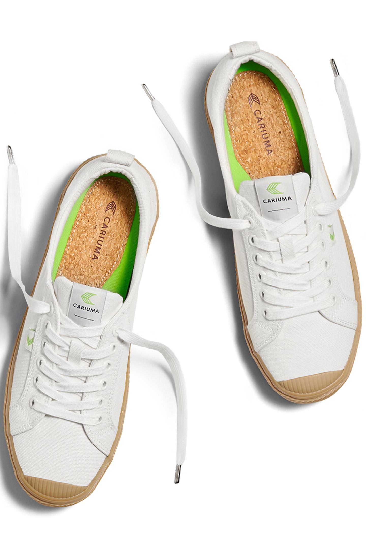 OCA LOW GUM OFF-WHITE CANVAS SNEAKER 5