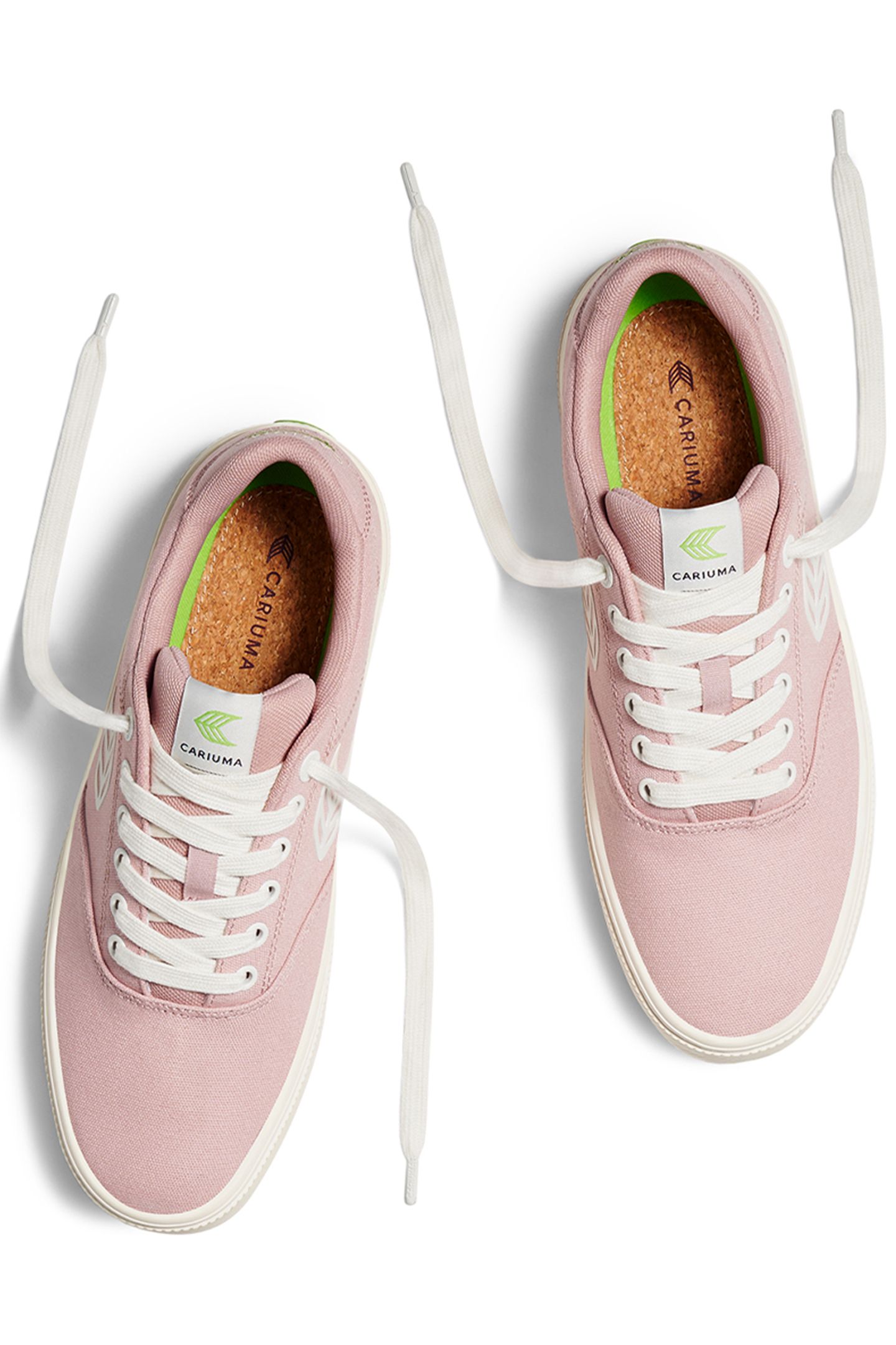 NAIOCA ROSE CANVAS IVORY LOGO SNEAKER 4