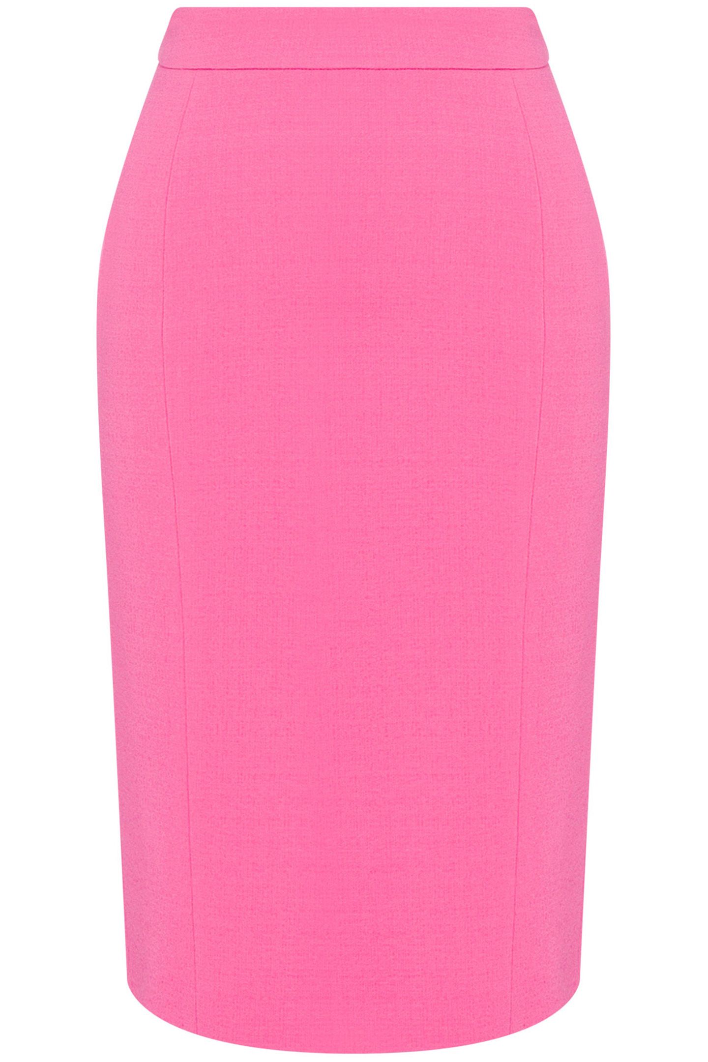 STRETCH VISCOSE CRÊPE SKIRT PINK 3