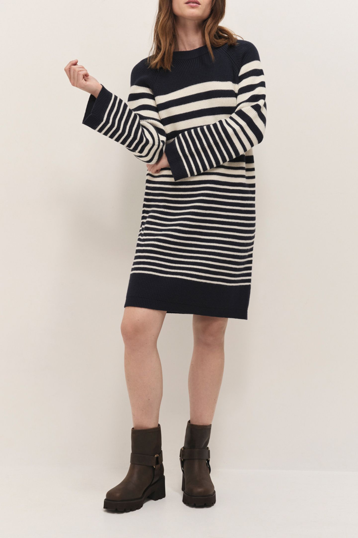 ROZALIA - KNITTED SAILOR JUMPER DRESS 3