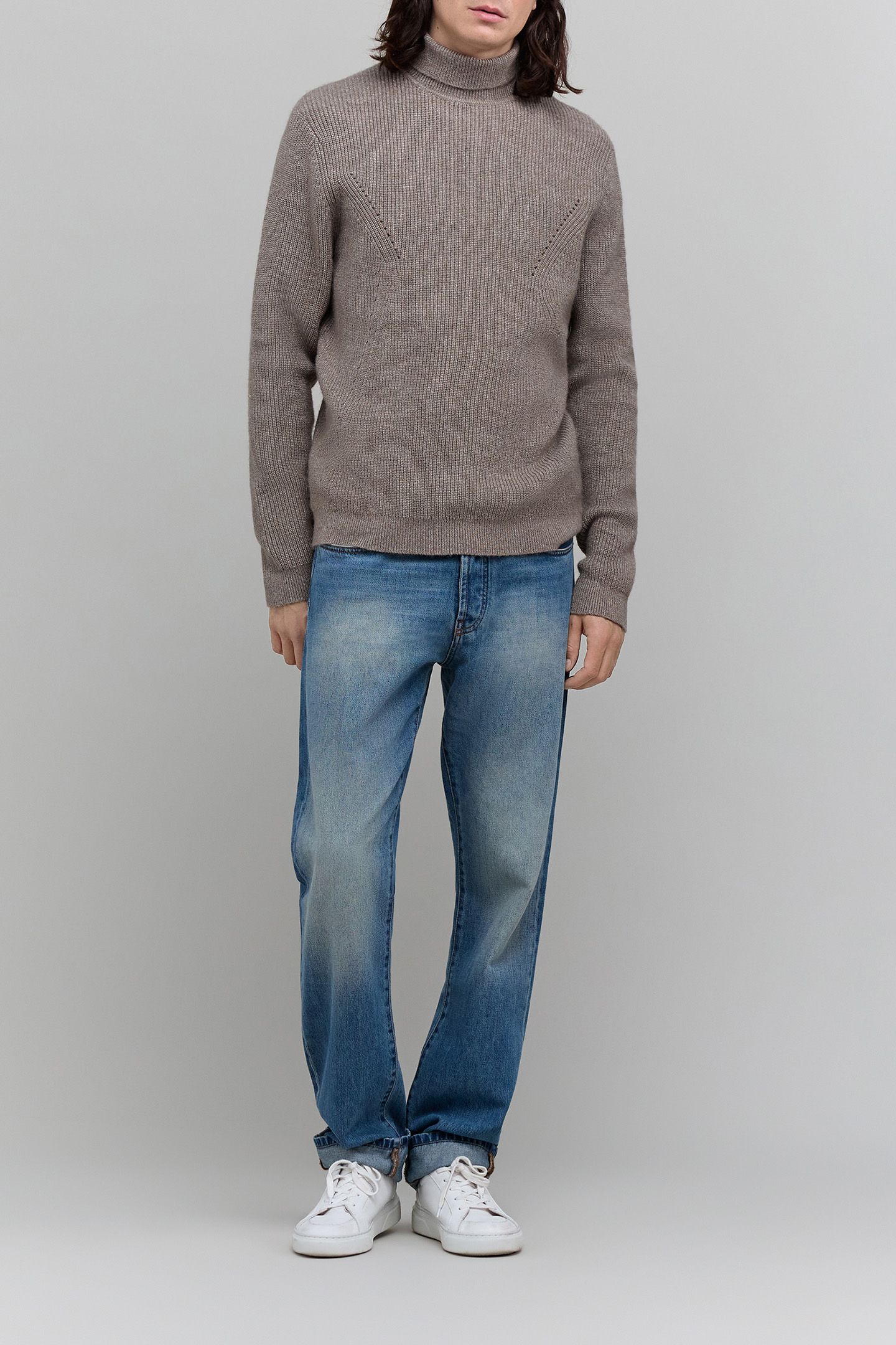 RAW KNIT TURTLENECK JUMPER 3