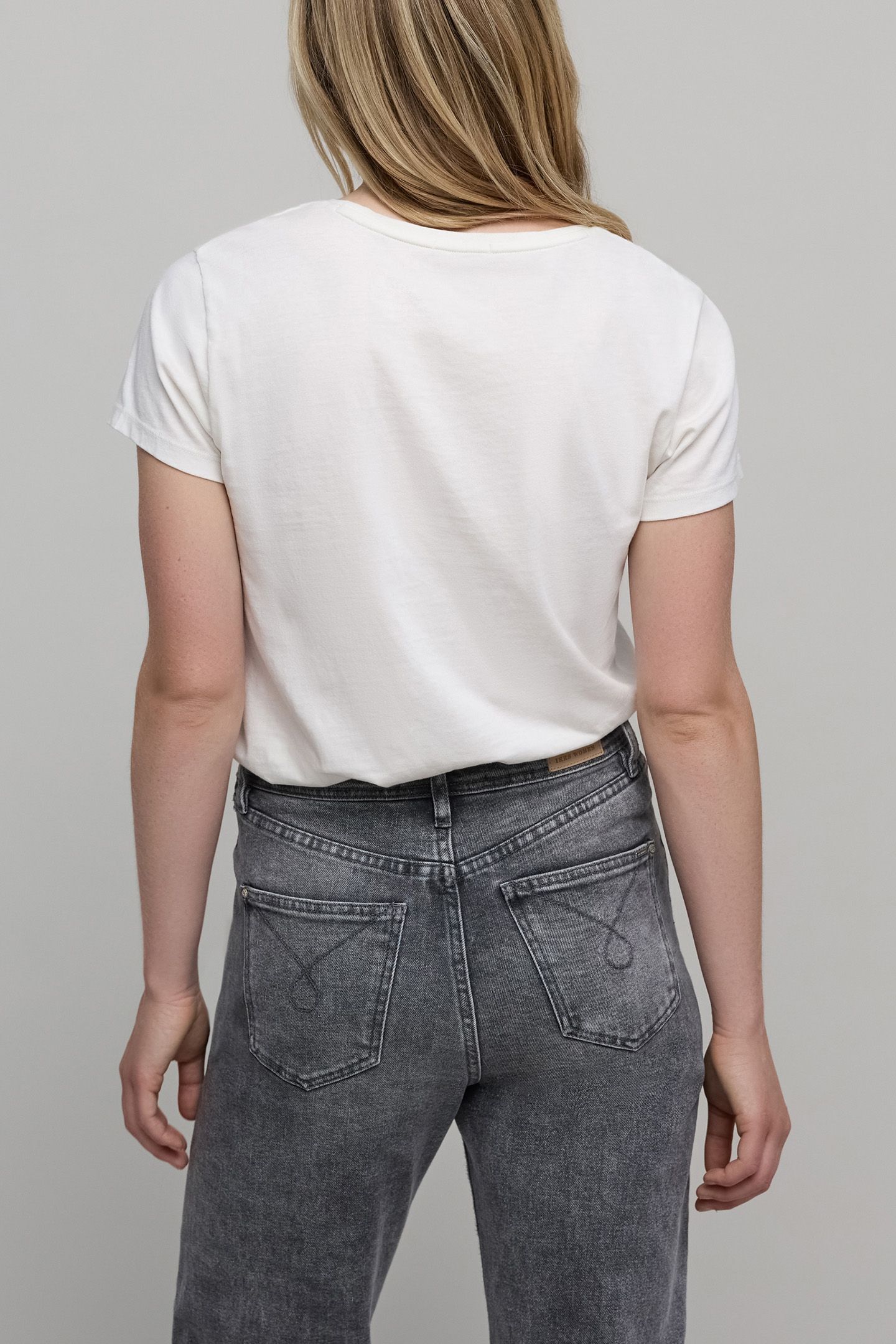 OFF-WHITE NAVY STRIPES TEE-SHIRT 2