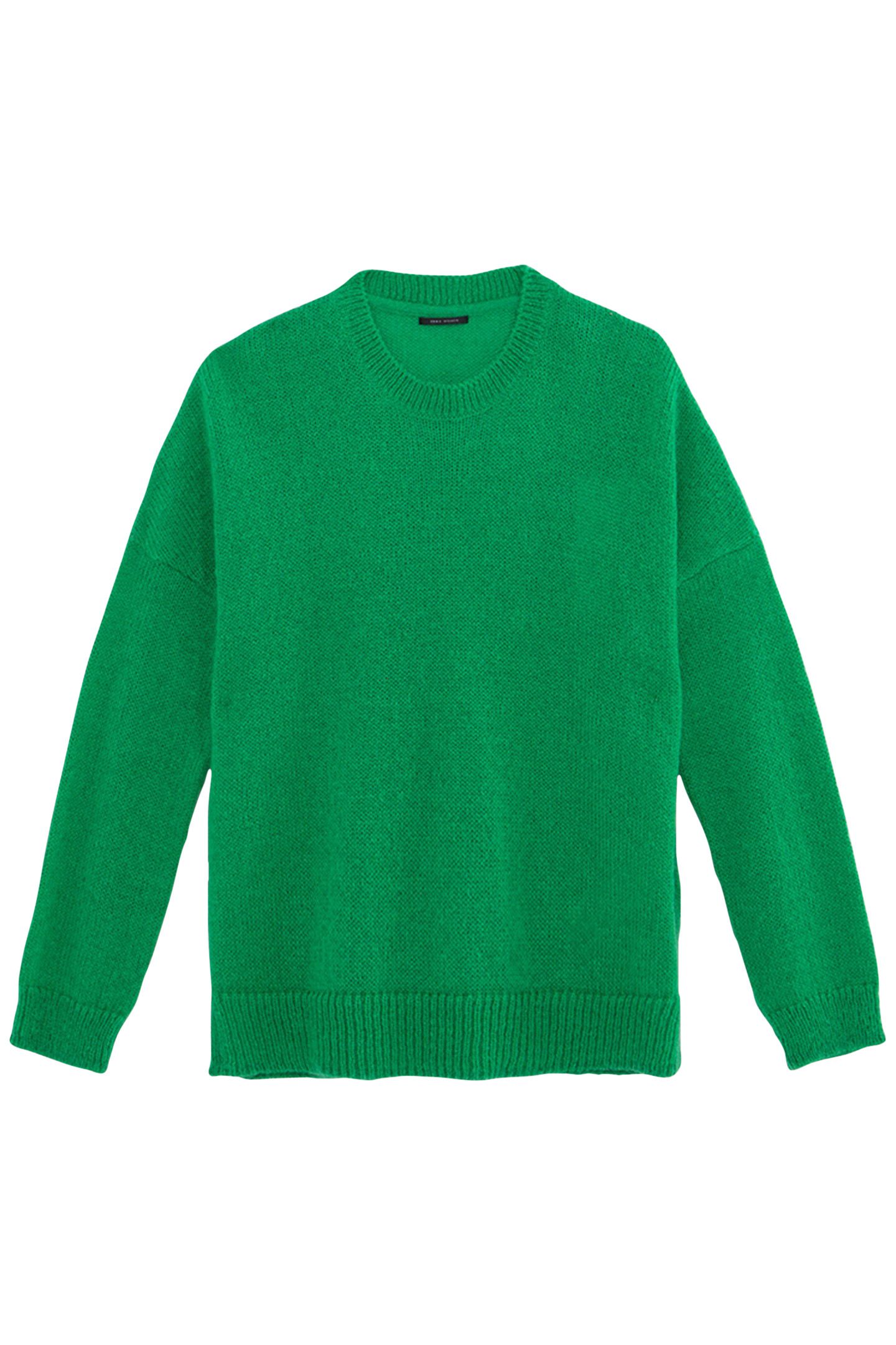GREEN PRE-KNIT OVERSIZE SWEATER 4