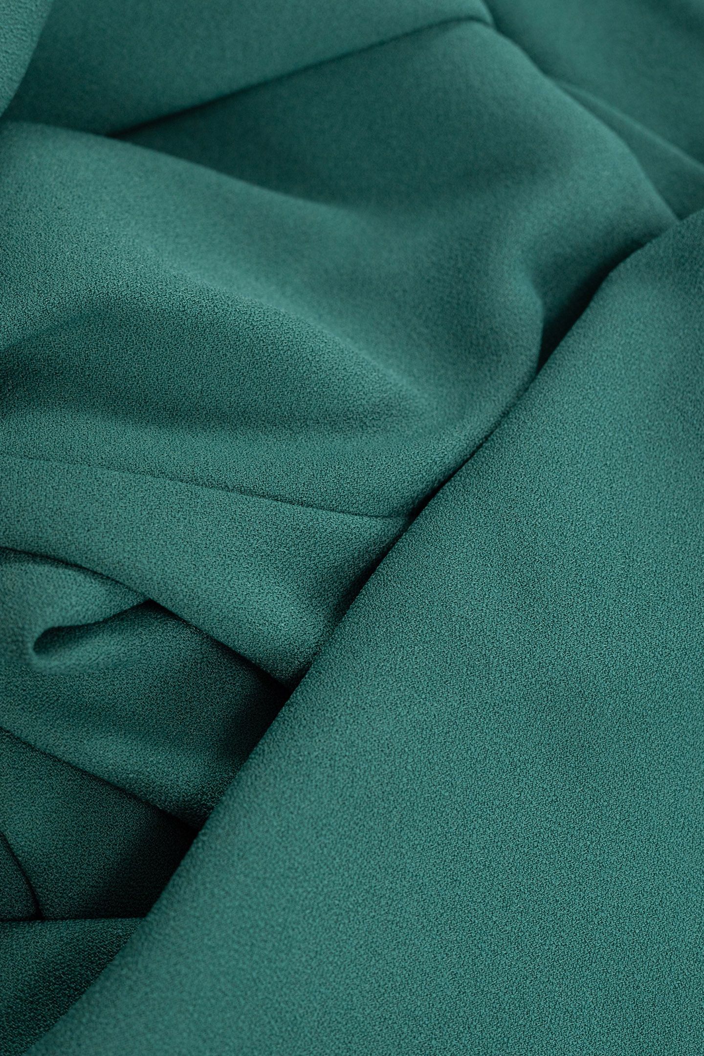 WIDE EMERALD DOUBLE-BREASTED SUIT PANTS 6