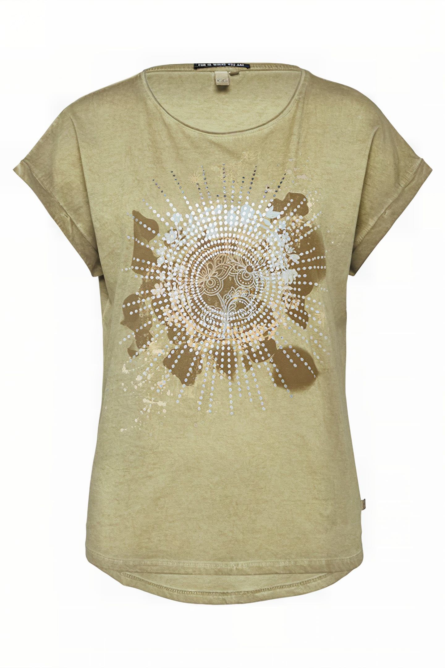 S.OLIVER-QS T-SHIRTS DARK GREEN 3