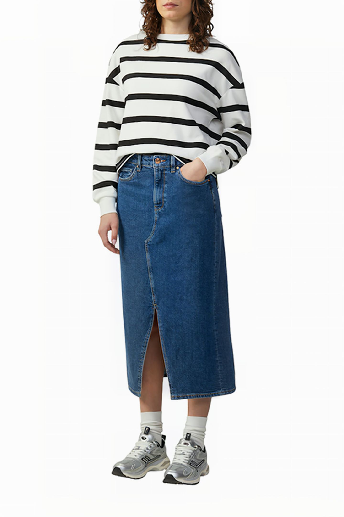 S.OLIVER-QS SKIRTS BLUE DENIM 2