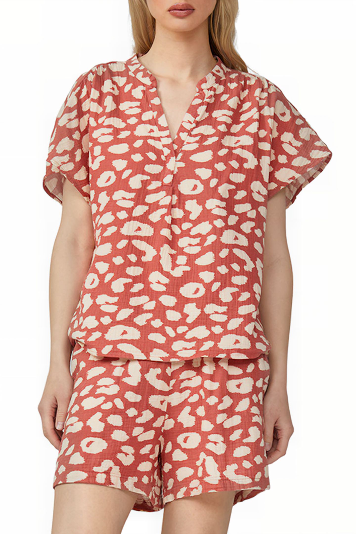 S.OLIVER-QS BLOUSES ORANGE 1