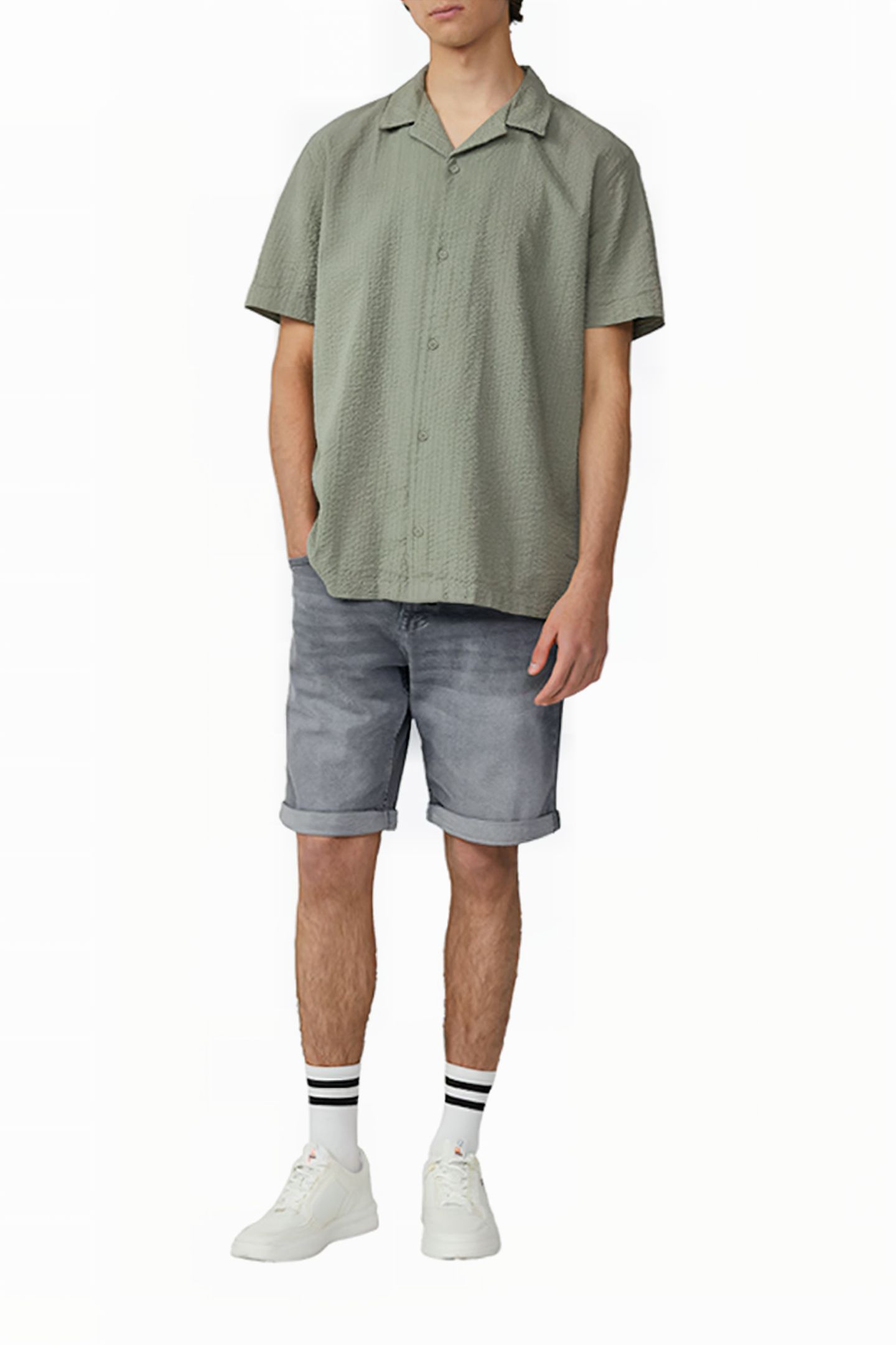 S.OLIVER-QS SHIRTS GREEN 2