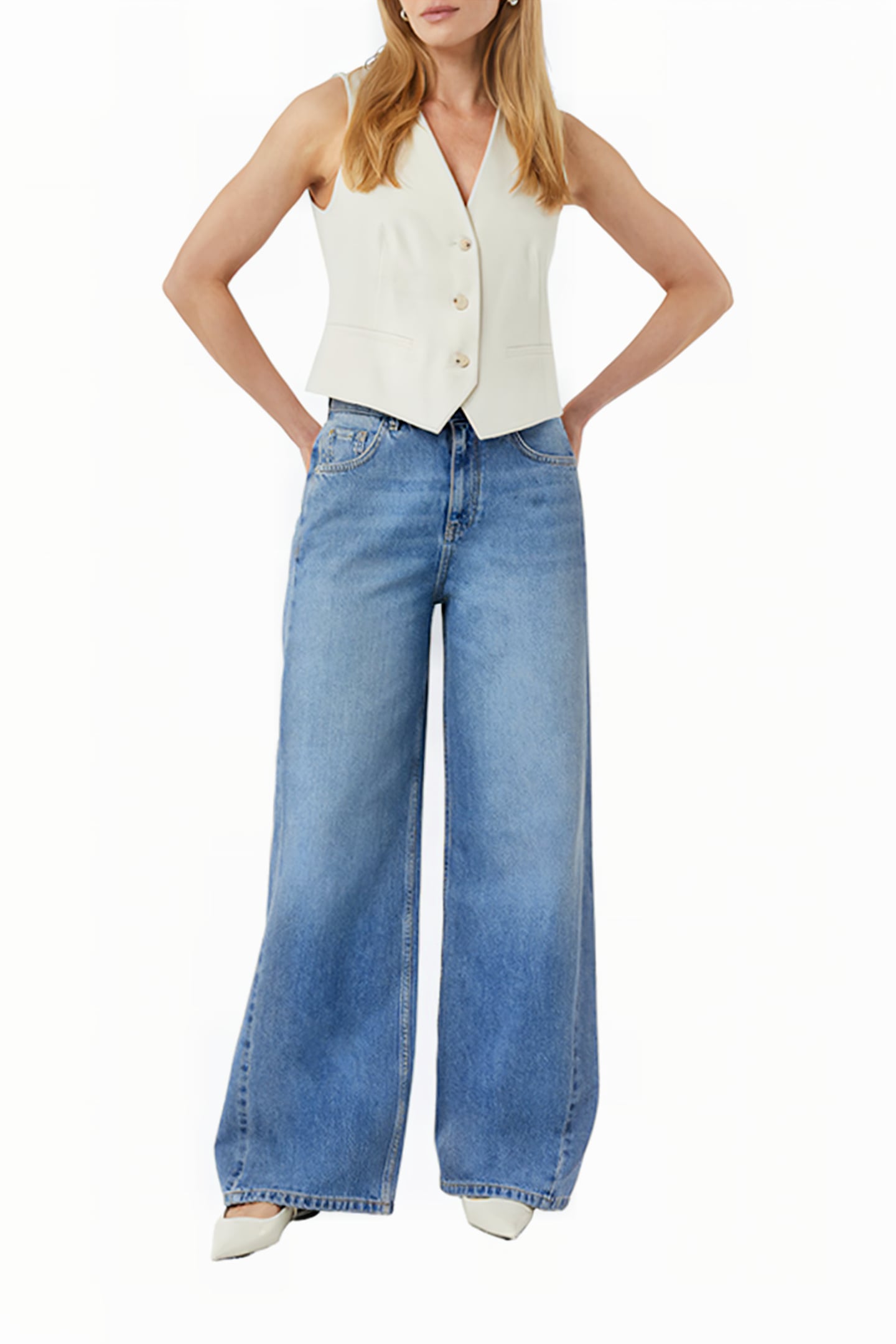 COMMA JEANS BLUE DENIM 2