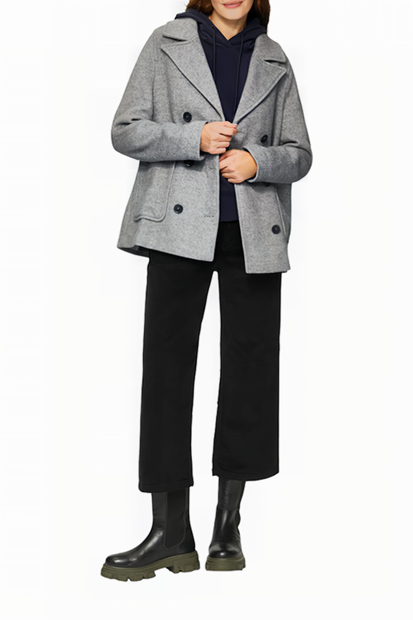 S. OLIVER JACKETS OUTDOOR GREY/BLACK 2