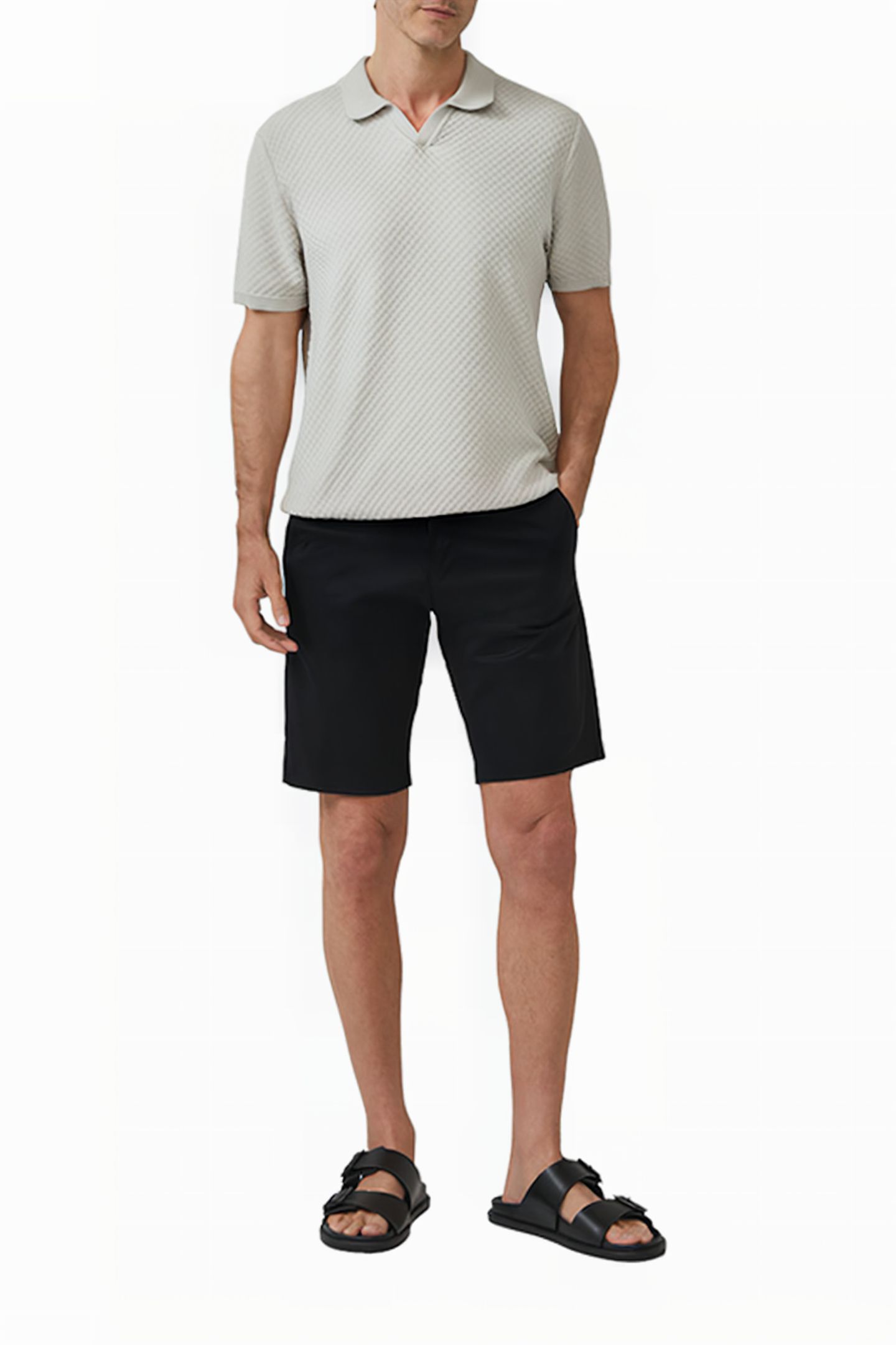 S.OLIVER SHORTS BLACK 2