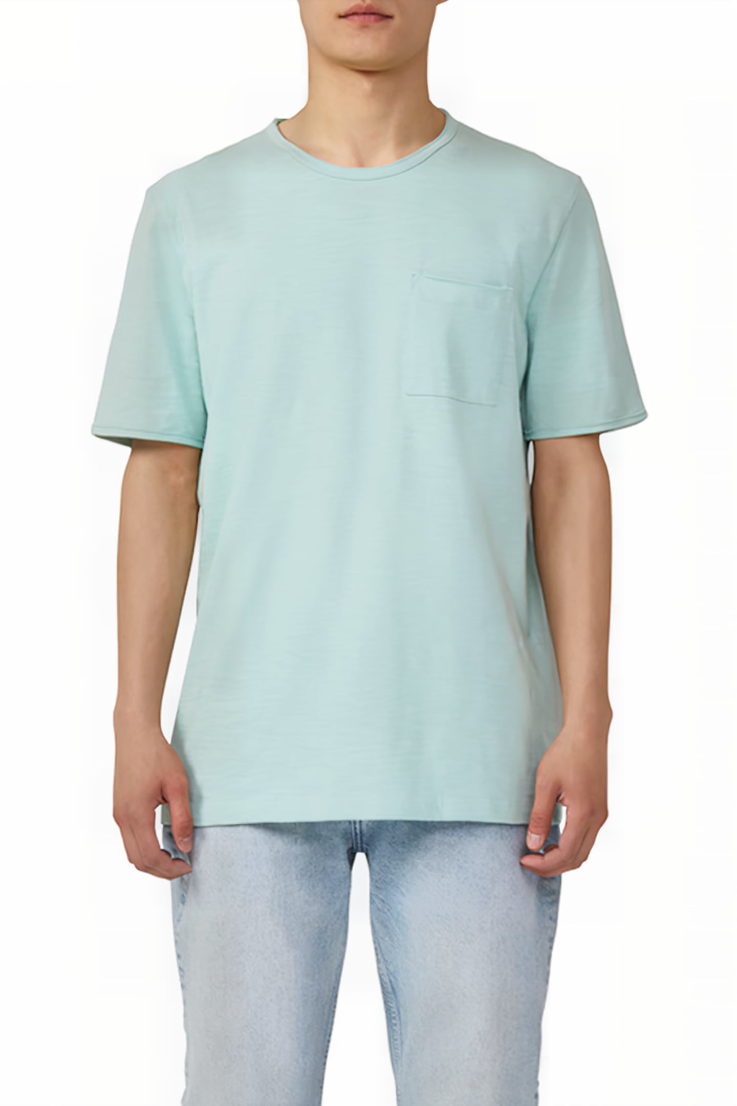S.OLIVER T-SHIRTS BLUE GREEN 1