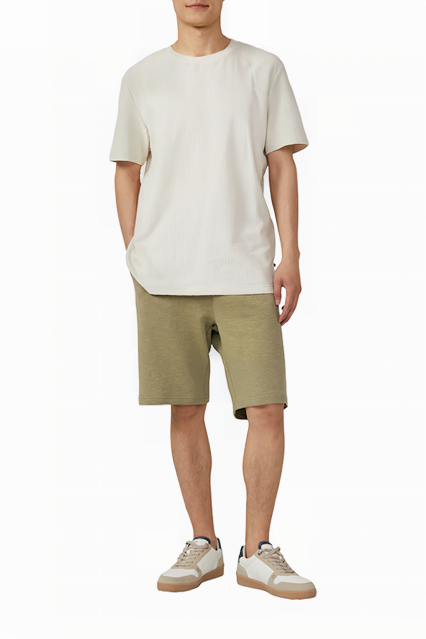 S.OLIVER SHORTS DARKGREEN 2