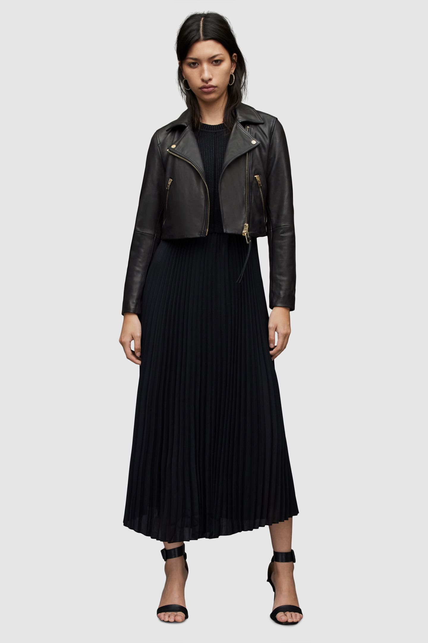 DALBY CROP BIKER BLACK 3