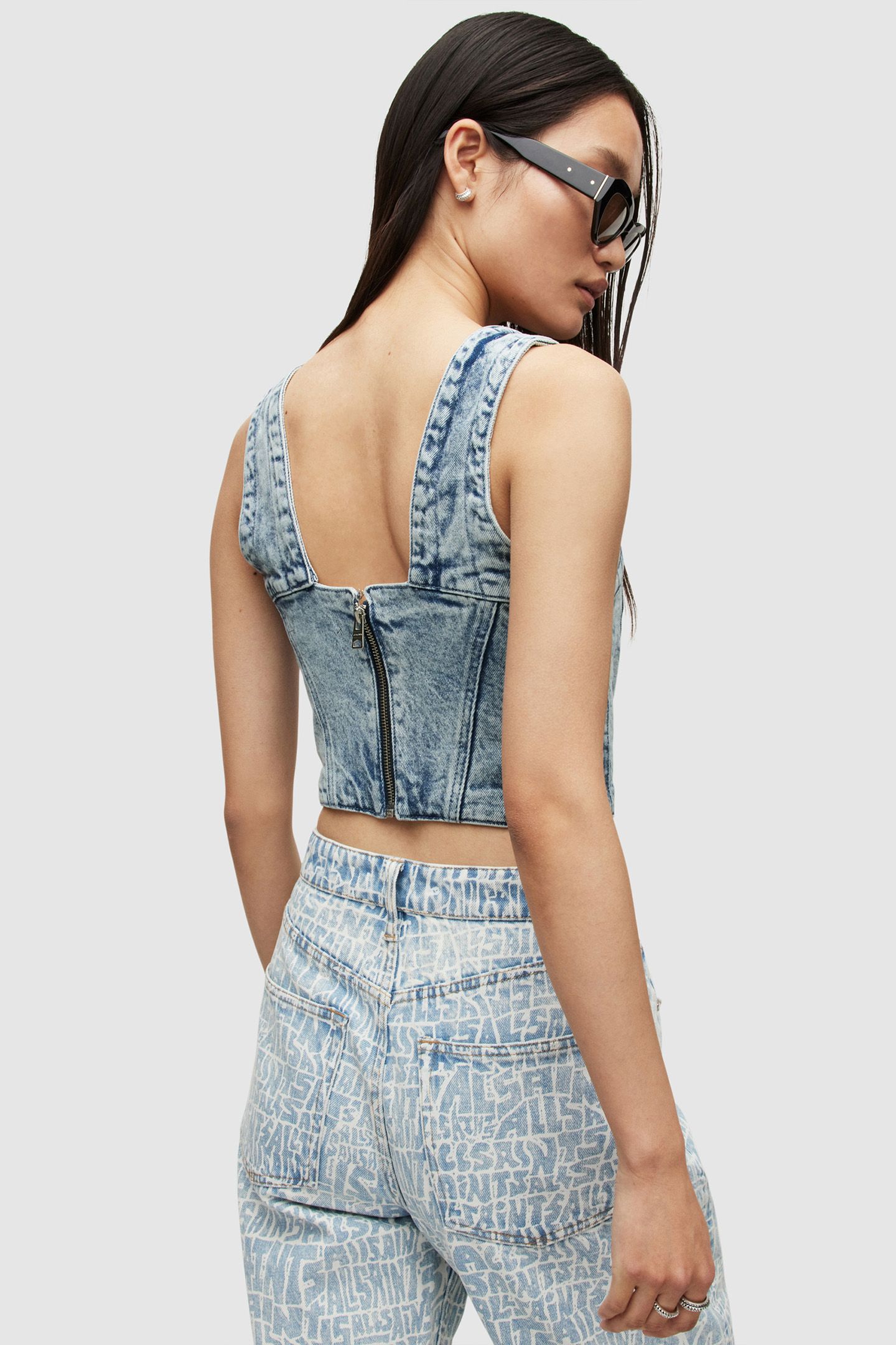 CHARLI CORSET MID INDIGO BLUE 2
