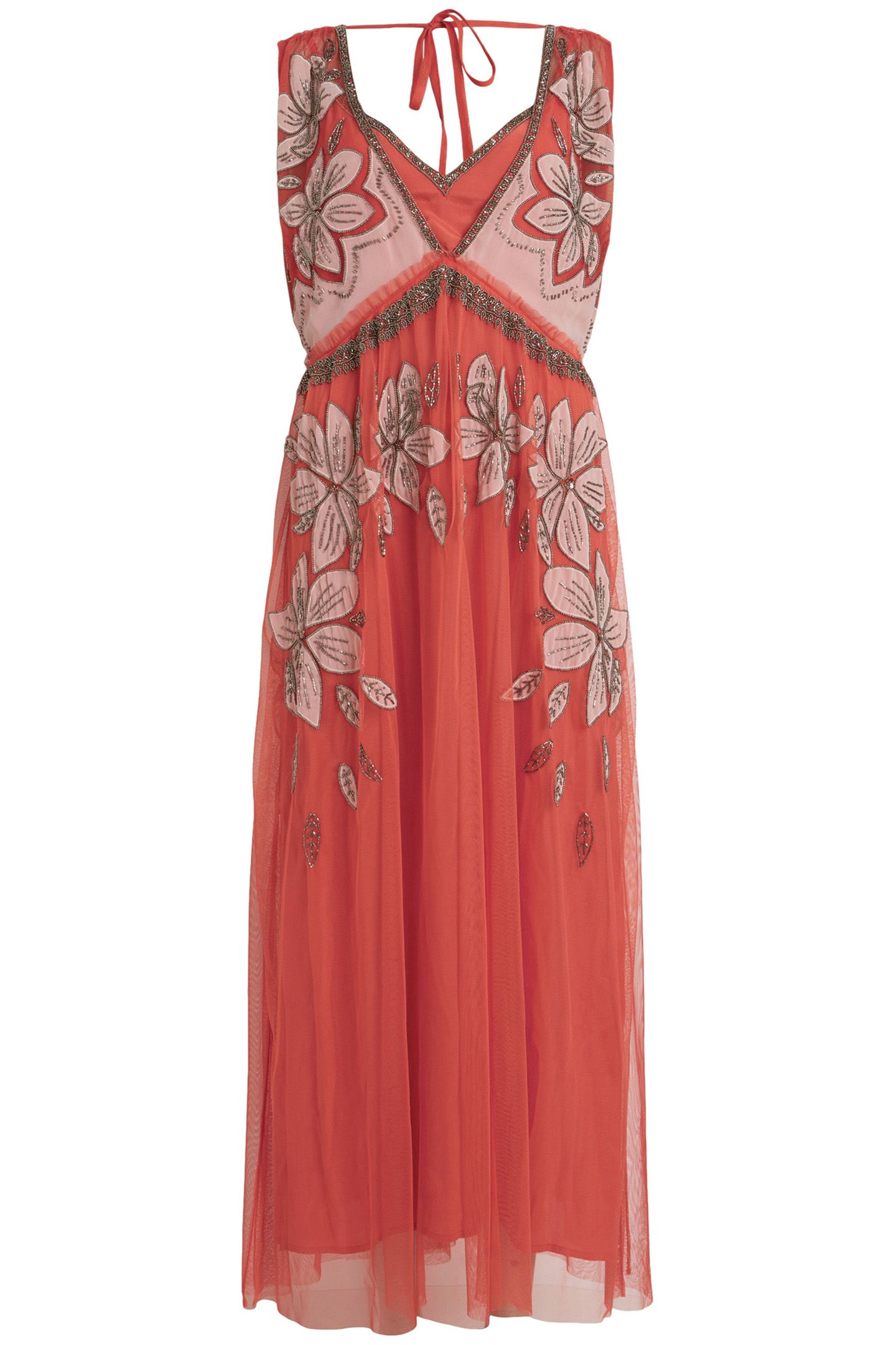 LAIA EMB DRESS VIVID ORANGE 3